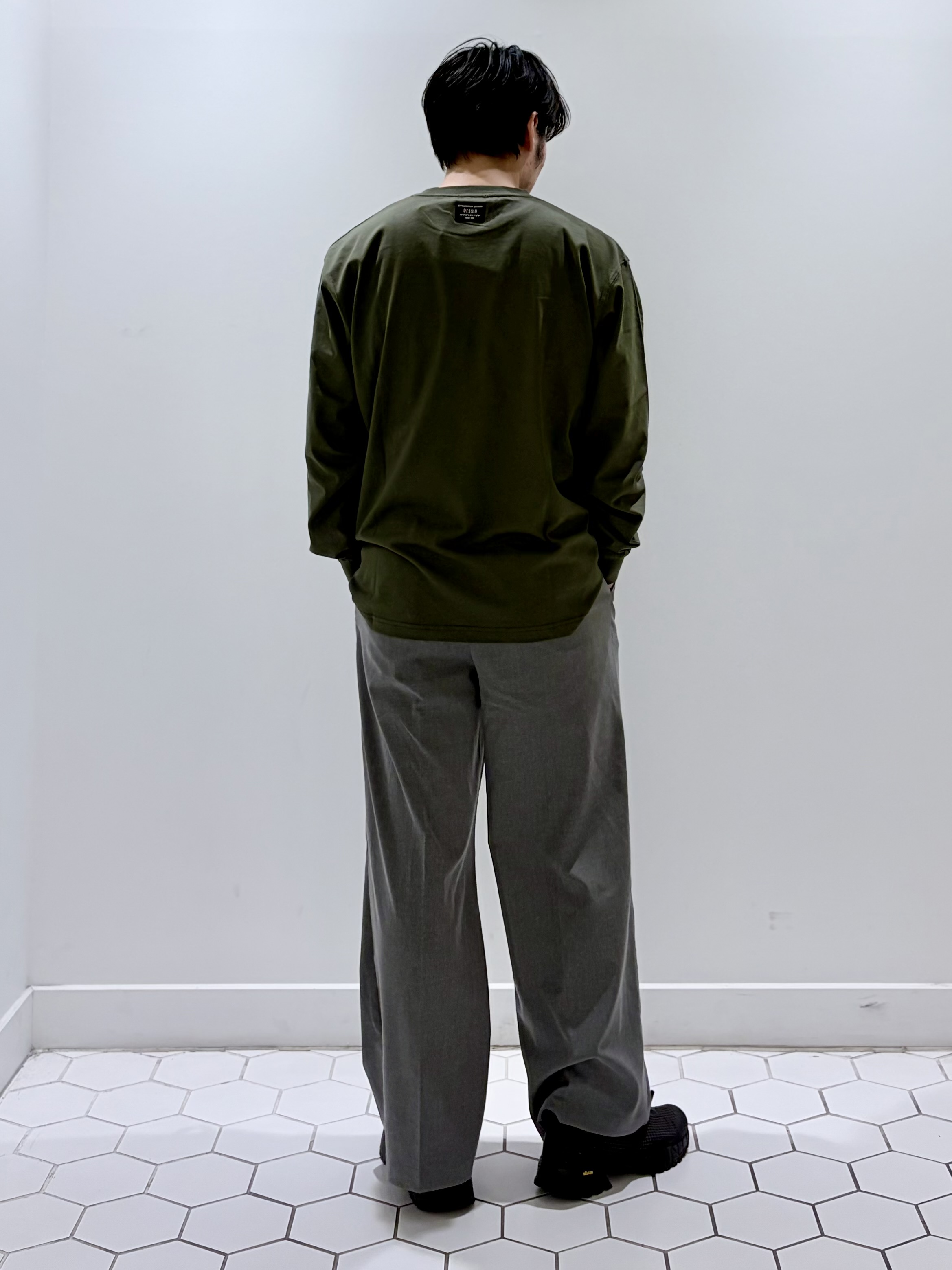 takeruさんの「Dessin｜ワイドパンツ」を使ったコーディネート