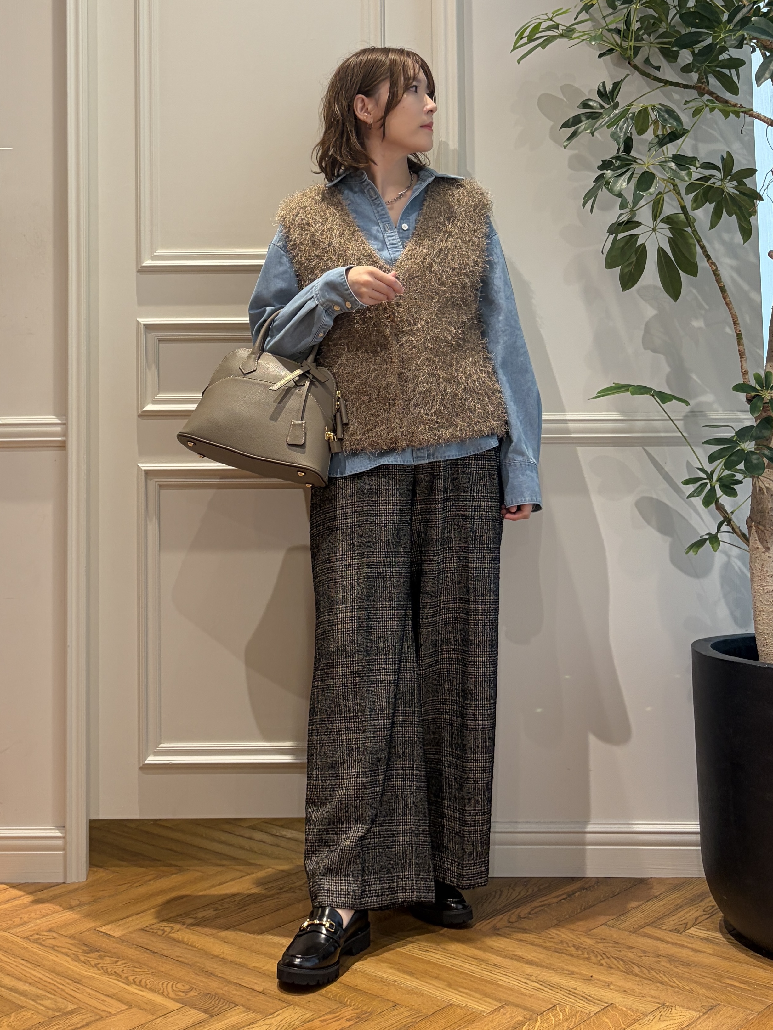 nakaoさんの「DRESSTERIOR｜【日本製/軽量/本革】ビットローファー」を使ったコーディネート