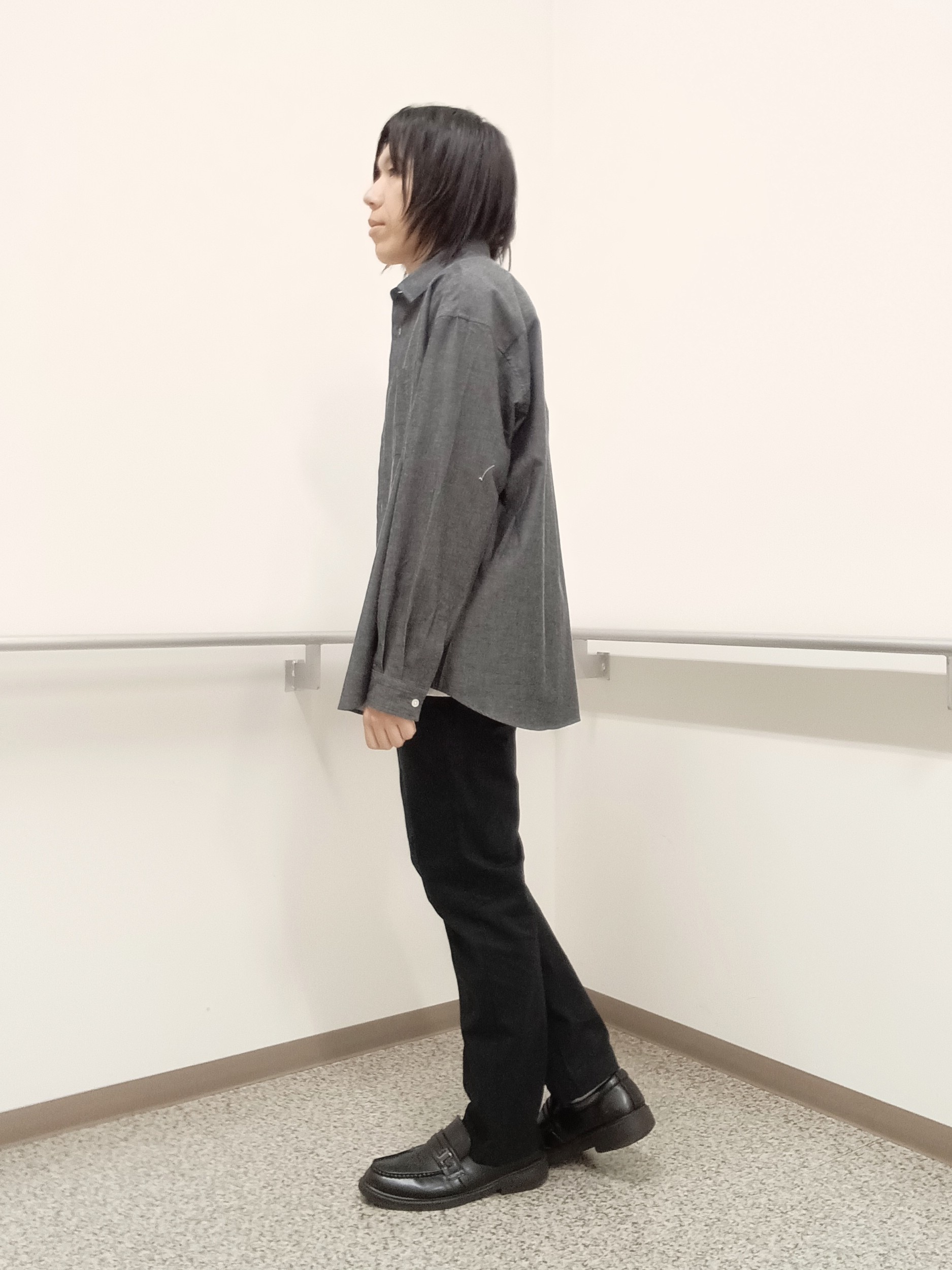 moritaさんの「TAKEO KIKUCHI｜【日本製/Sサイズ～】リラックスフィットシャツ」を使ったコーディネート