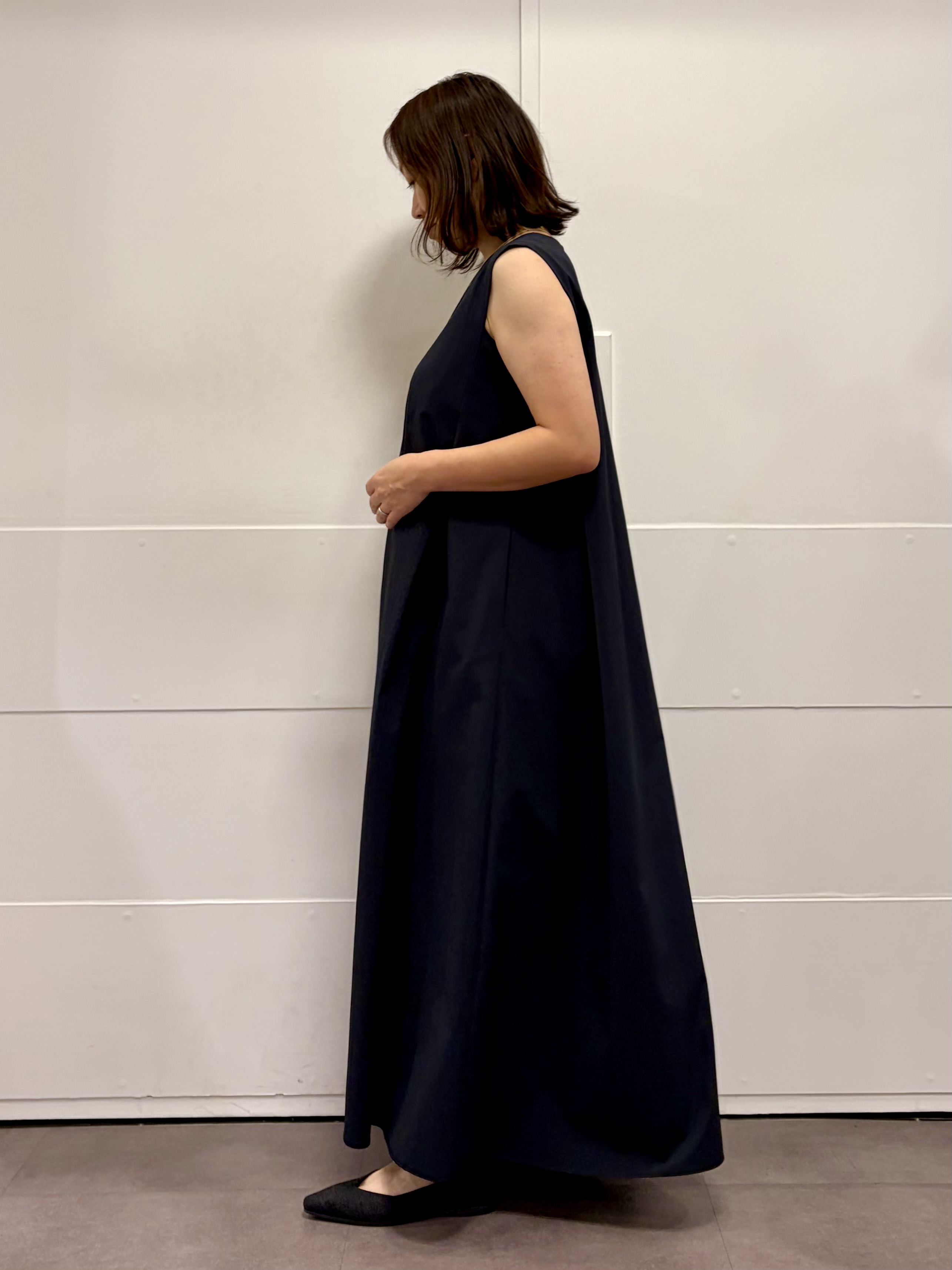 TOKOさんの「UNTITLED｜【秋の通勤羽織/セットアップ可/UVカット】エアリークール半袖ジャケット」を使ったコーディネート