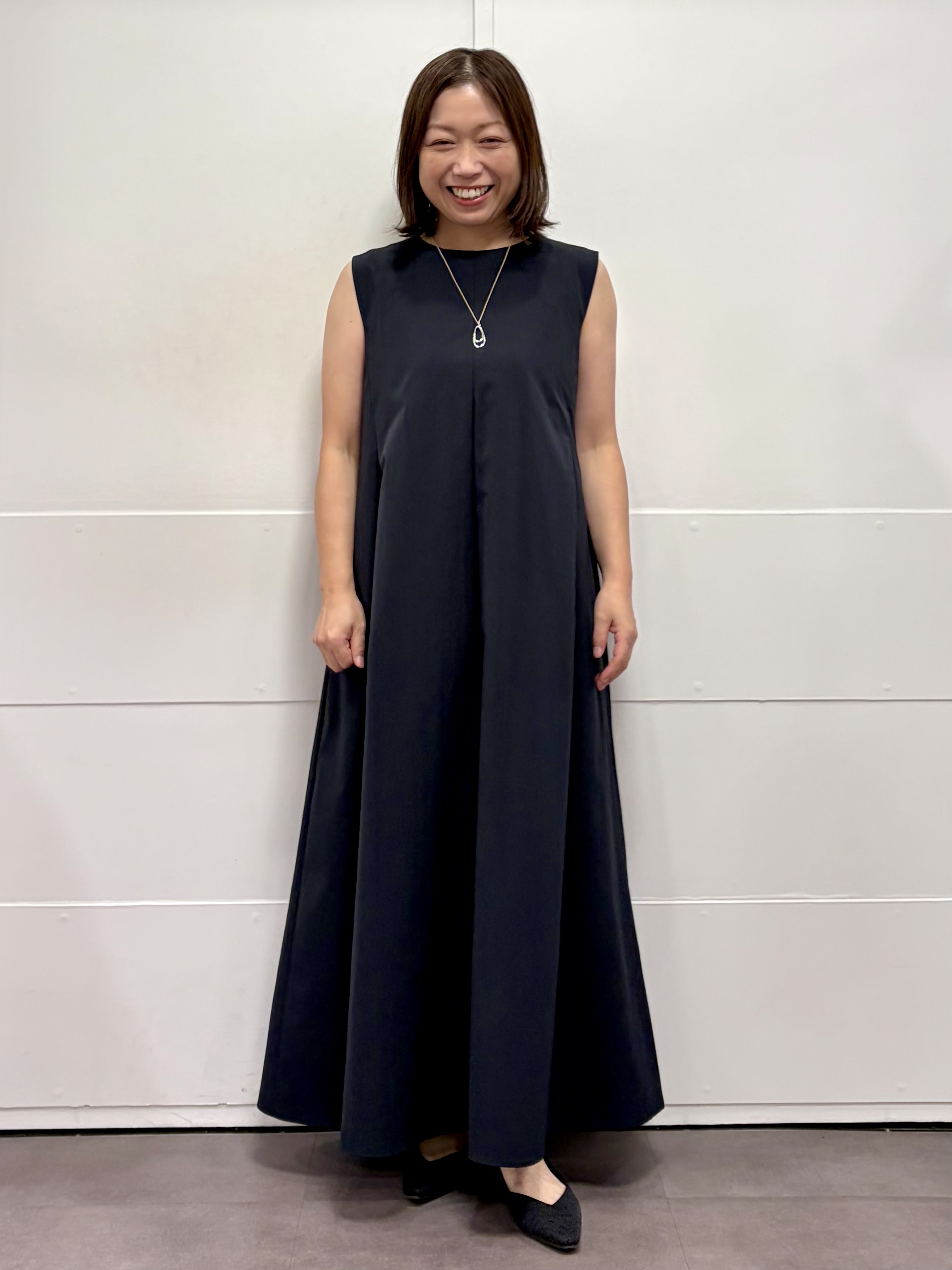 TOKOさんの「UNTITLED｜【秋の通勤羽織/セットアップ可/UVカット】エアリークール半袖ジャケット」を使ったコーディネート