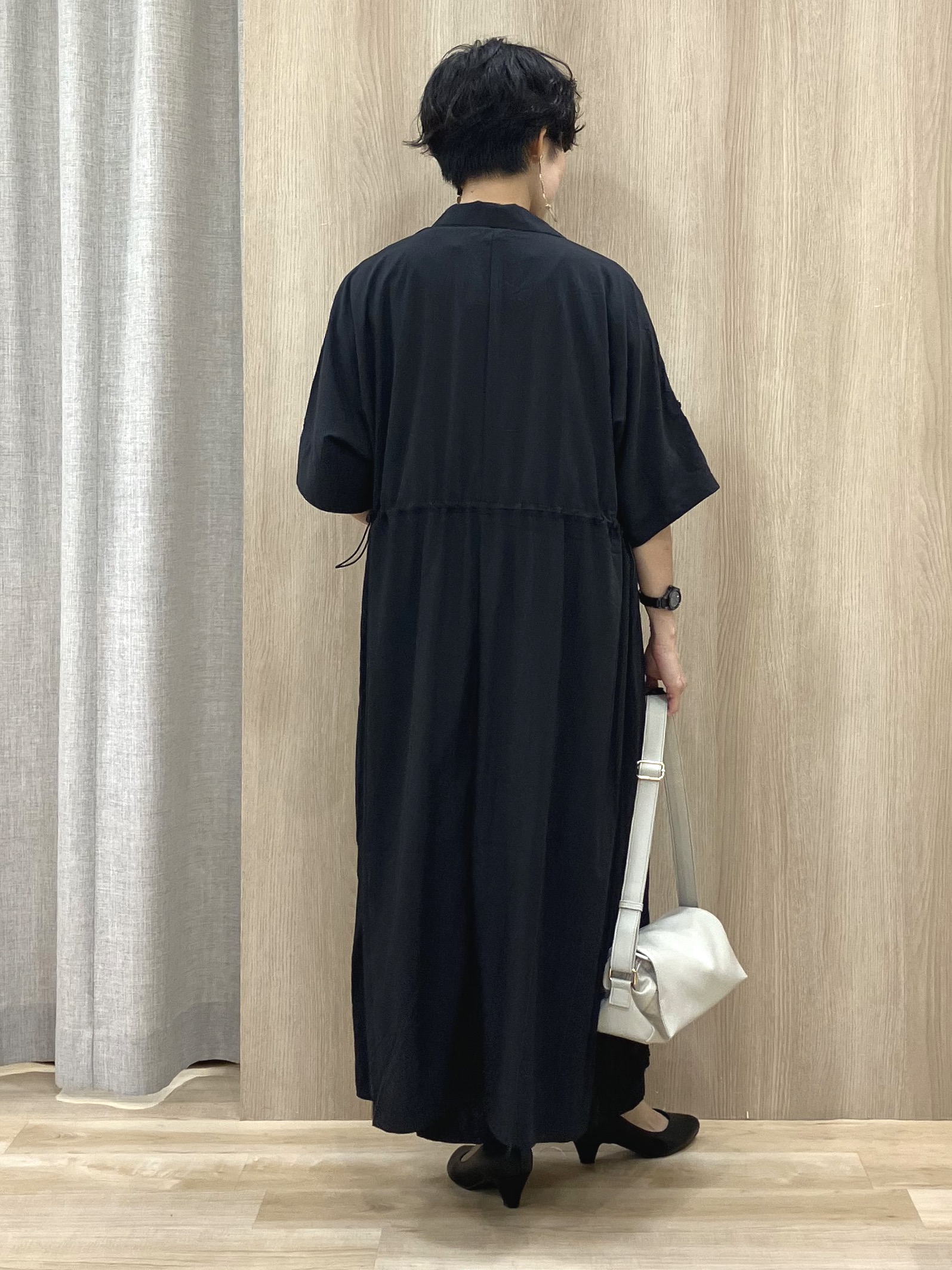 Keiさんの「grove｜【人気シリーズに新型登場】袖口シアーやわらかドライタッチニット」を使ったコーディネート