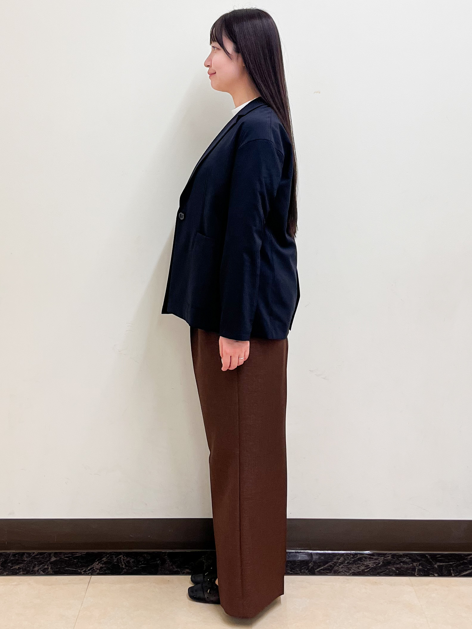 mikikoさんの「Reflect｜【SS-4Lサイズ／接触冷感／シワになりにくい】リラクシーテーラードジャケット」を使ったコーディネート