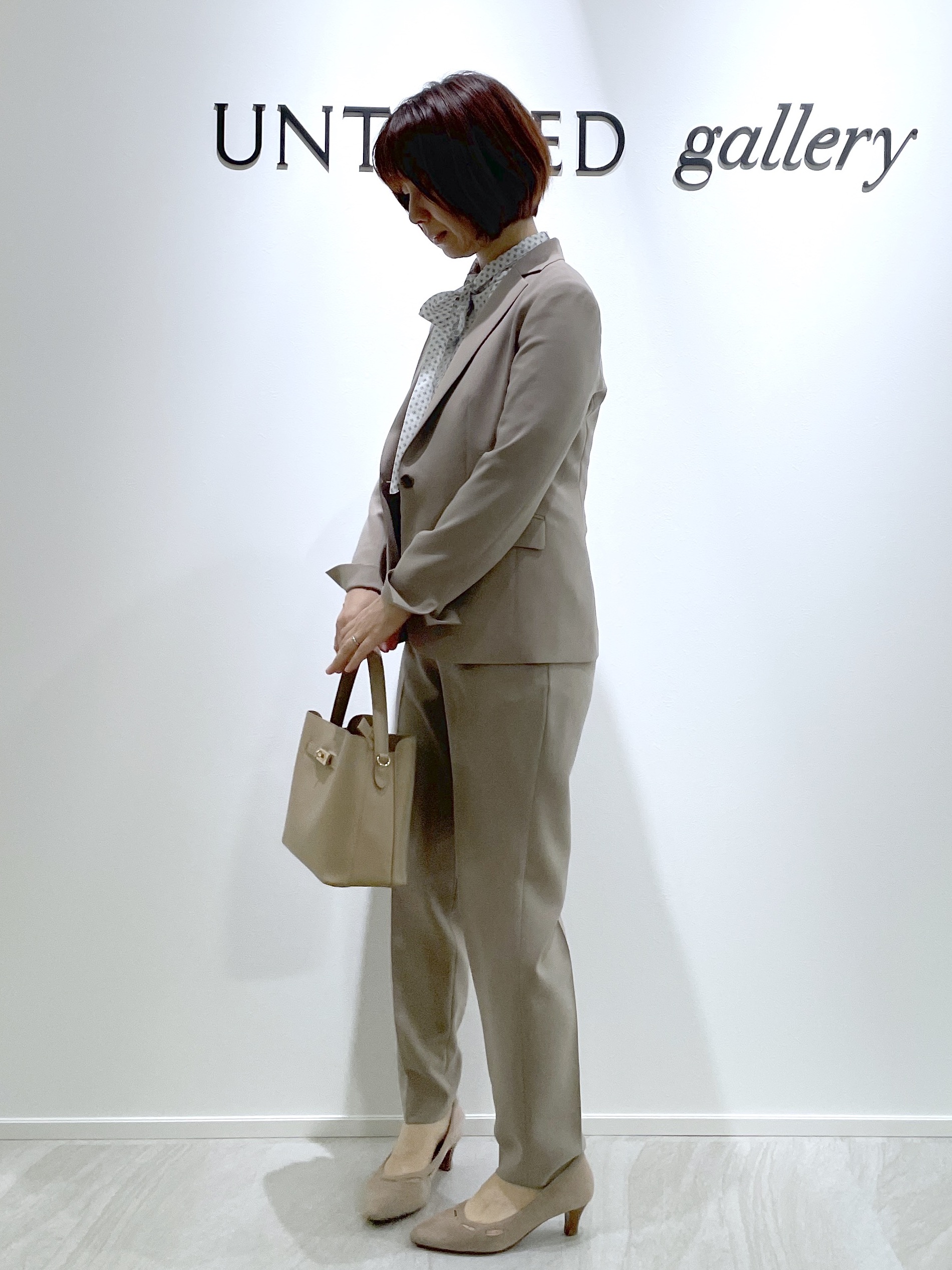 hanaさんの「UNTITLED｜【セットアップ可/UV/接触冷感】エアリーテーラードジャケット」を使ったコーディネート