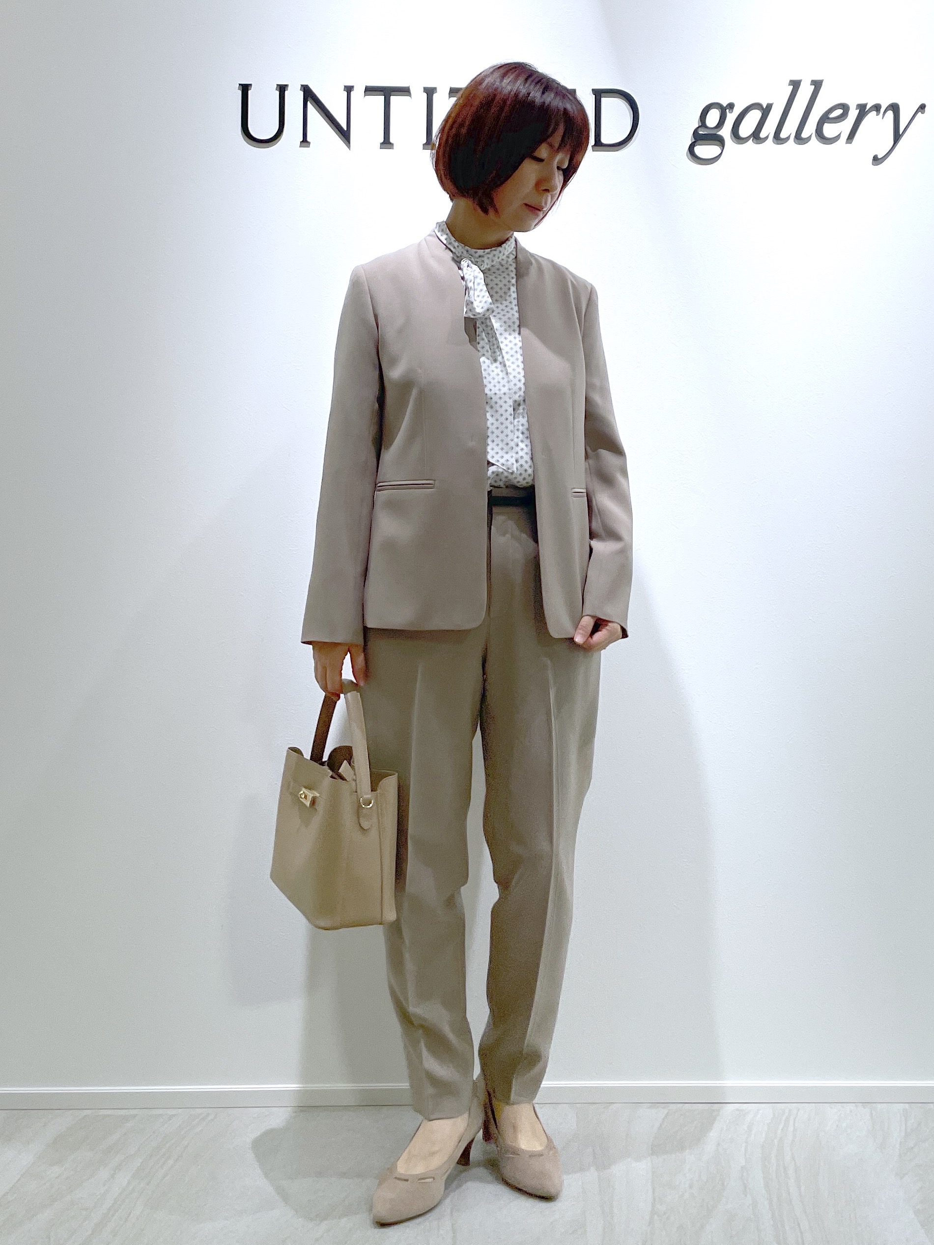hanaさんの「UNTITLED｜【セットアップ可/UV/接触冷感】エアリーテーラードジャケット」を使ったコーディネート