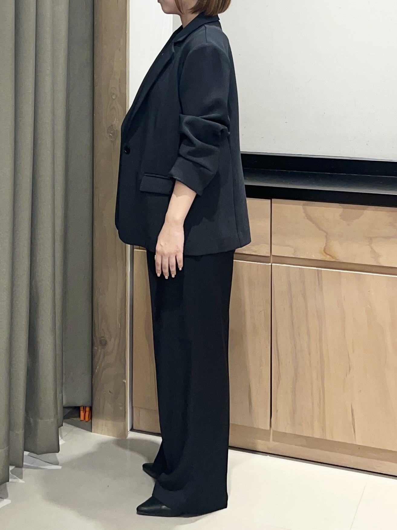 かのさんの「THE SHOP TK｜【セットアップ可】ビジネスシングルジャケット」を使ったコーディネート