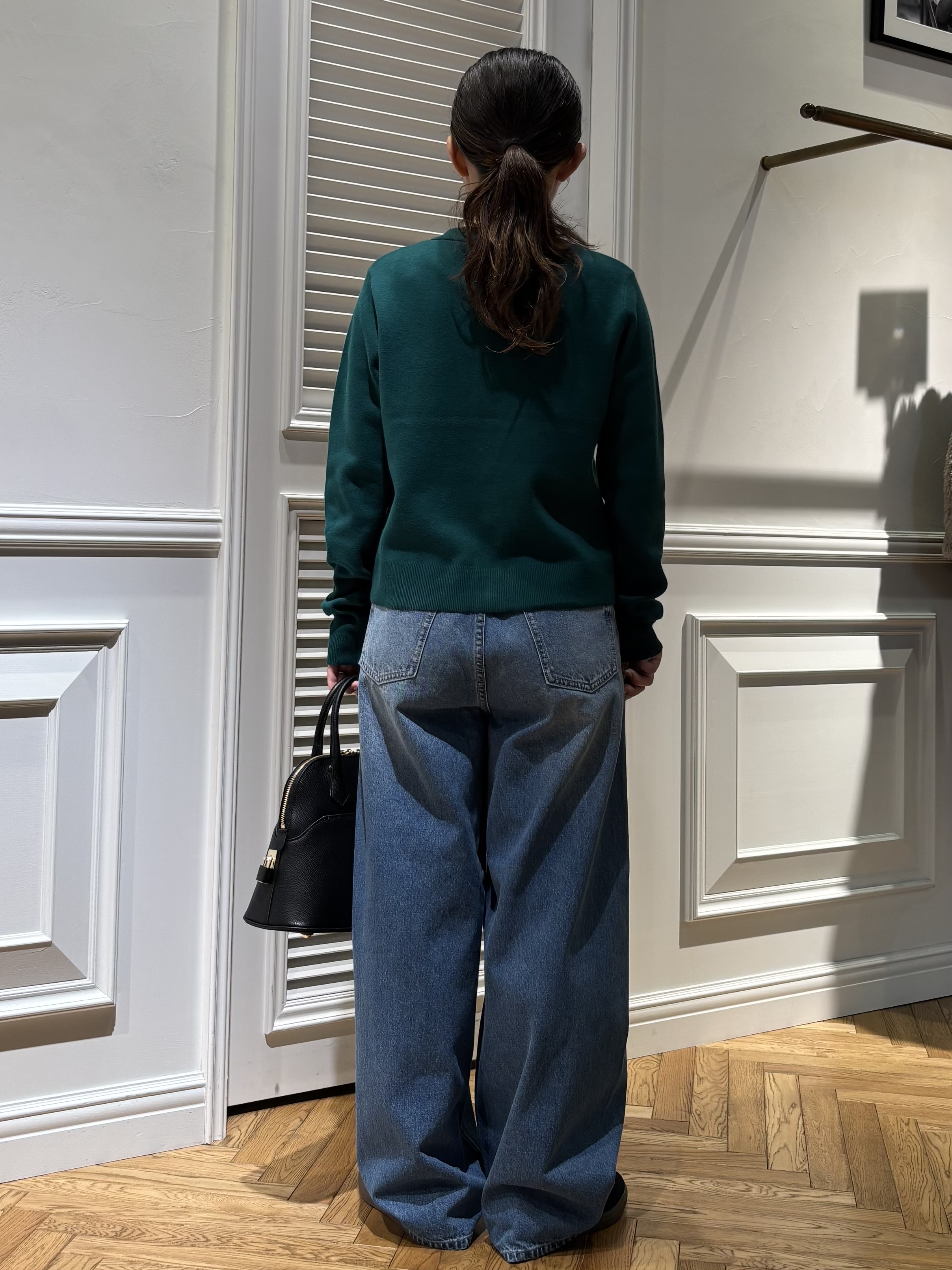 Mgmさんの「DRESSTERIOR｜【5色展開/ウォッシャブル】コットンカシミヤカーディガン」を使ったコーディネート