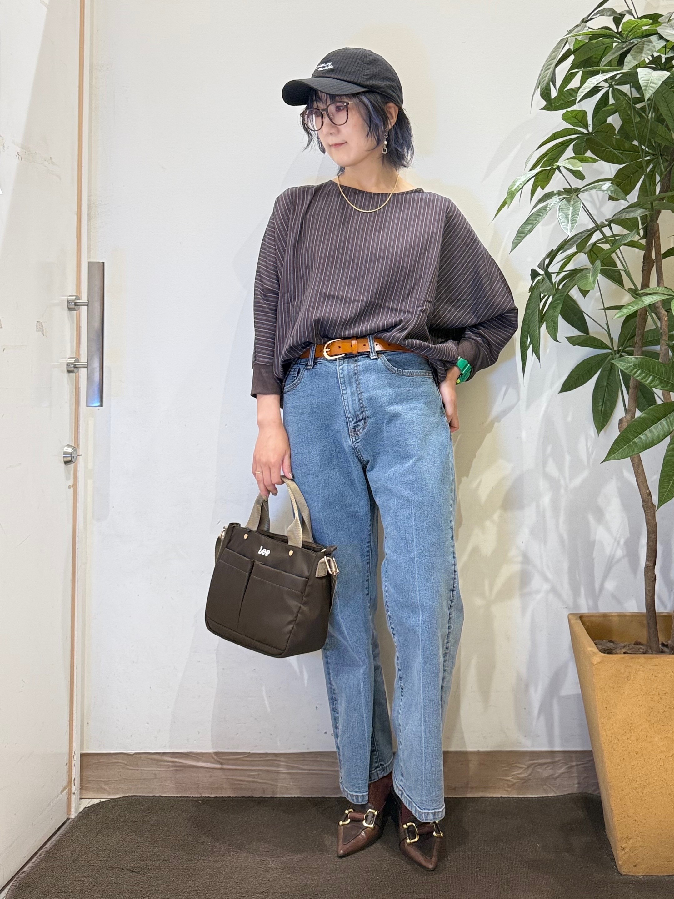 misakiさんの「SHOO･LA･RUE｜【着丈選べる/洗濯後しわになりにくい】インせず着られる ドルマンブラウス」を使ったコーディネート