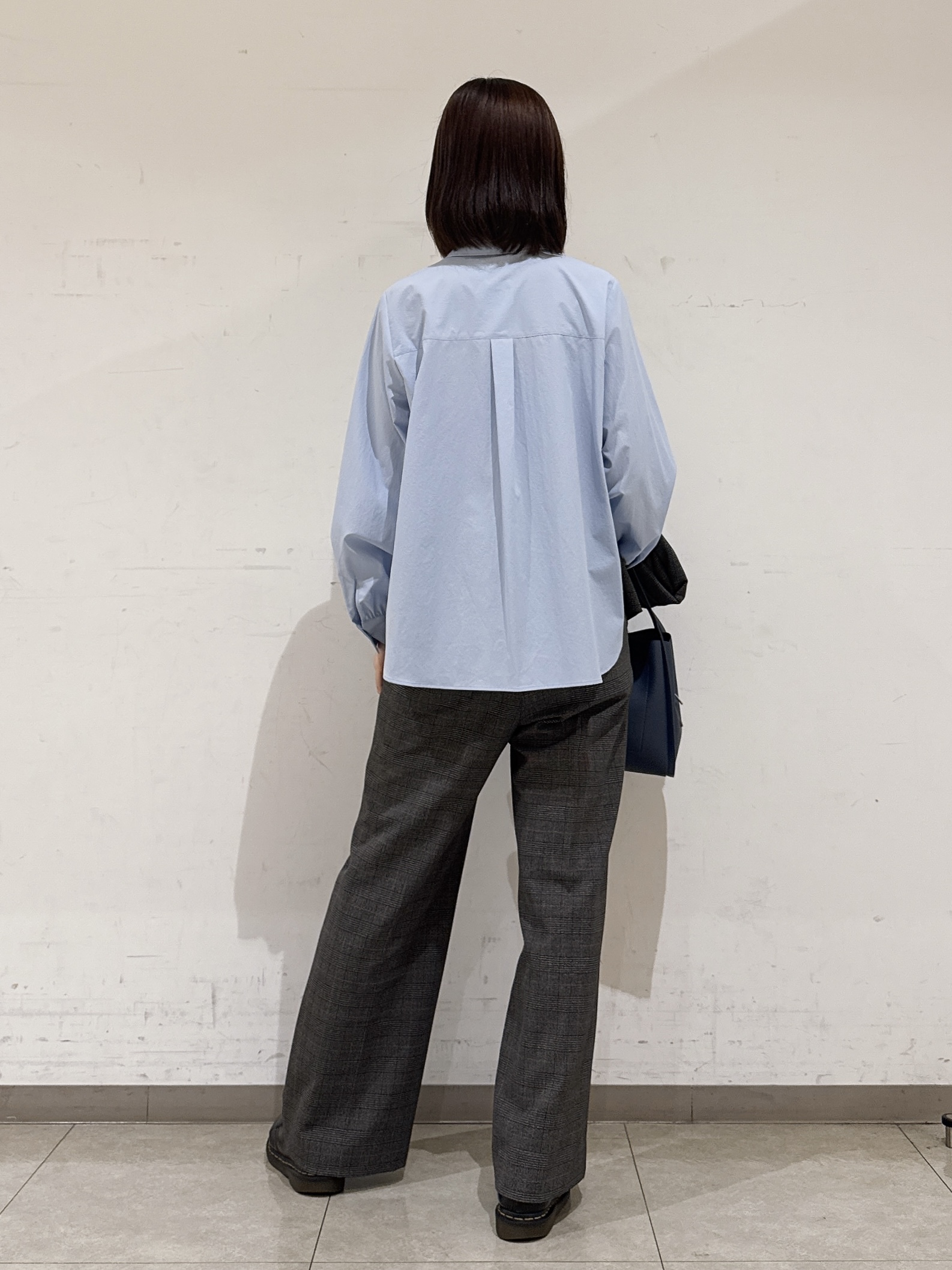 rinaさんの「INDIVI｜【洗濯機OK／ストレッチ◎】秋はじめのダブルジャケット」を使ったコーディネート