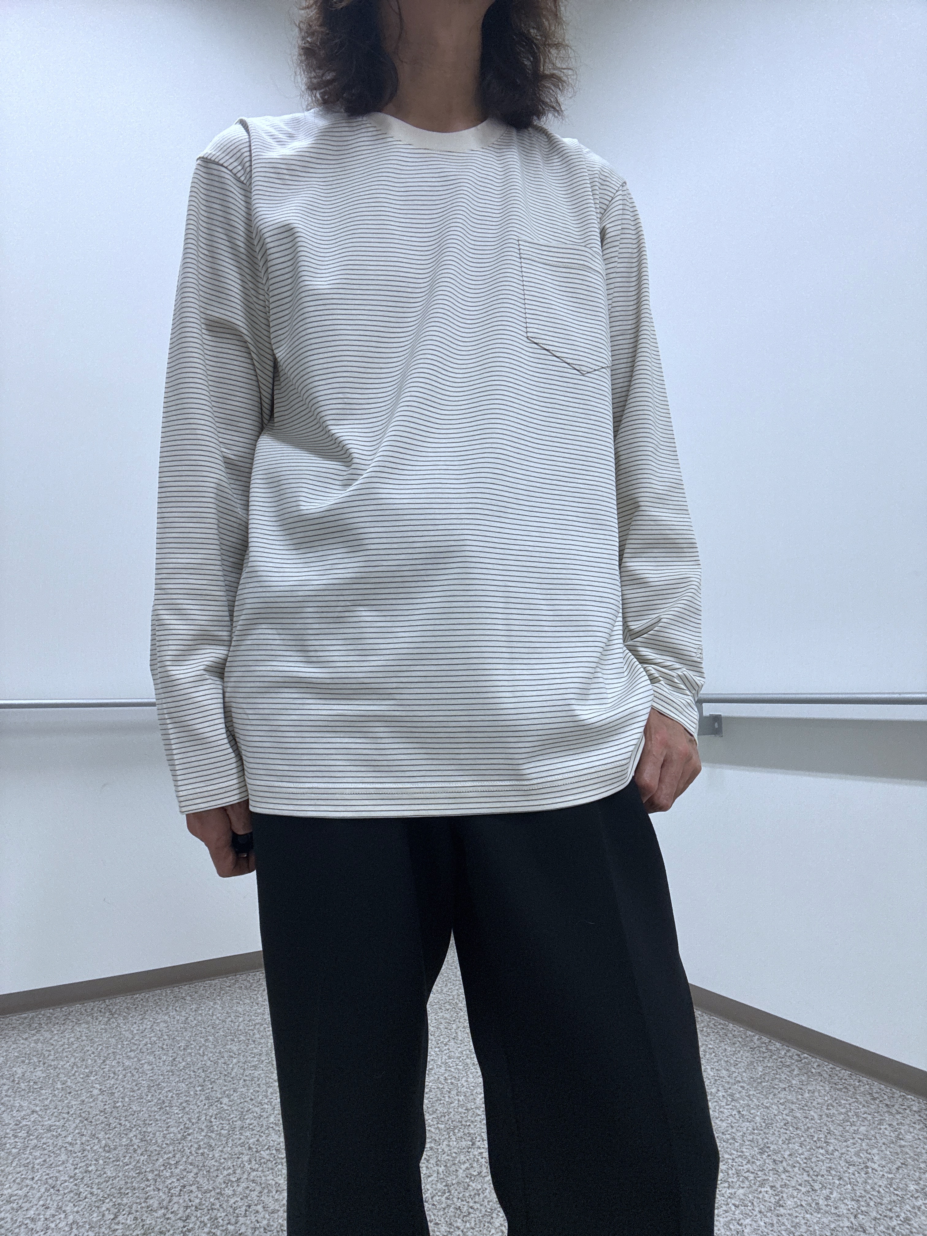 おーのさんの「TAKEO KIKUCHI｜バックプリーツ ボックスシルエット ジップ ブルゾン」を使ったコーディネート