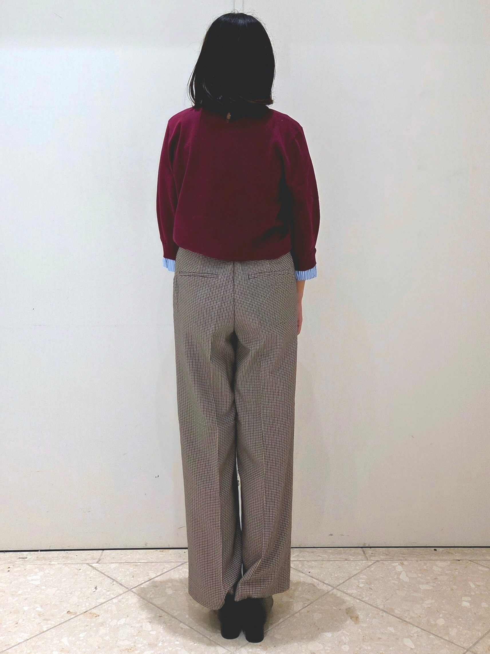 Sumiさんの「OPAQUE.CLIP｜【森絵梨佳さん着用】フリルドッキングニット《UVケア／遮熱性／洗濯機OK》」を使ったコーディネート