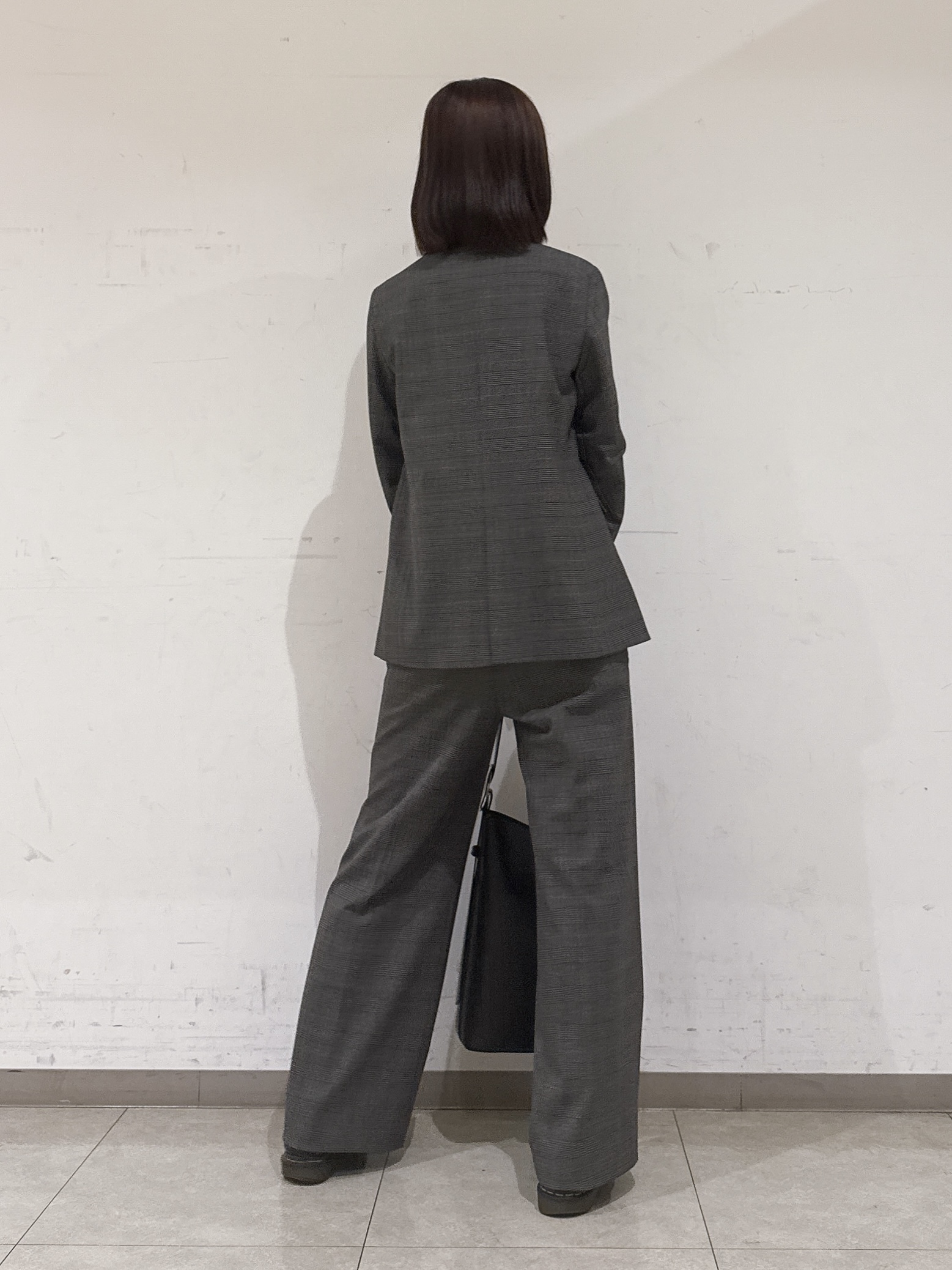rinaさんの「INDIVI｜【洗濯機OK／ストレッチ◎】秋はじめのダブルジャケット」を使ったコーディネート