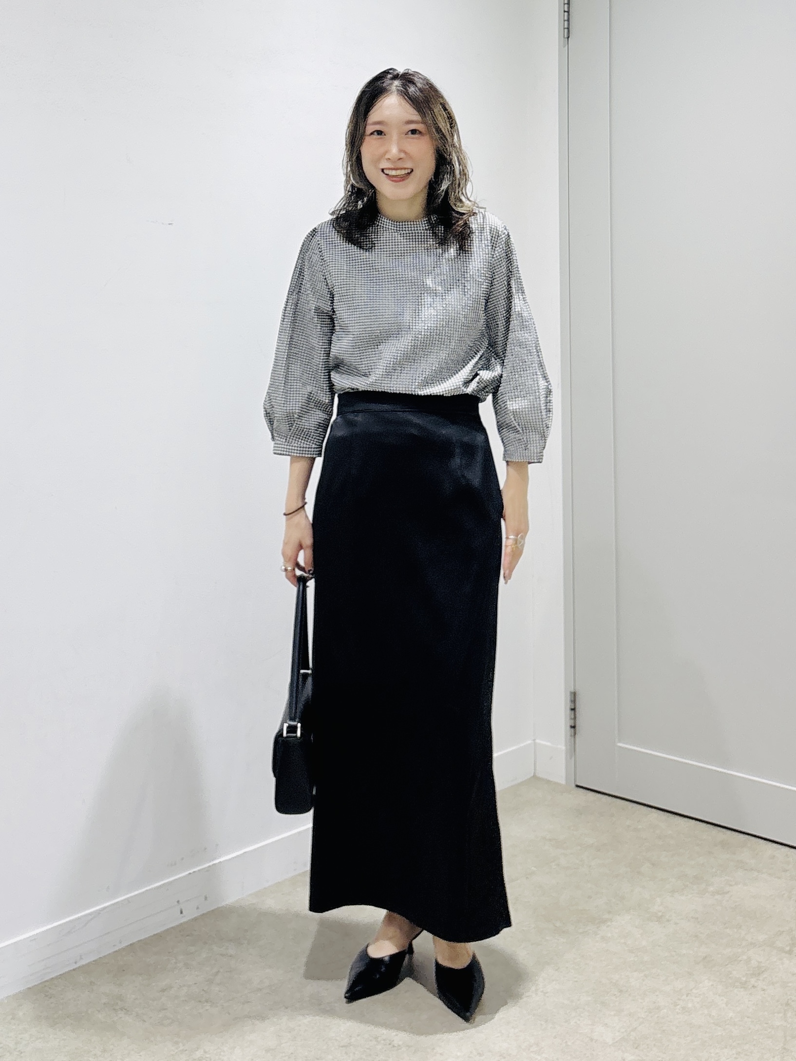 kotakiさんの「INDIVI｜【UVケア／吸汗速乾】凹凸素材ミニスタンドトップス」を使ったコーディネート