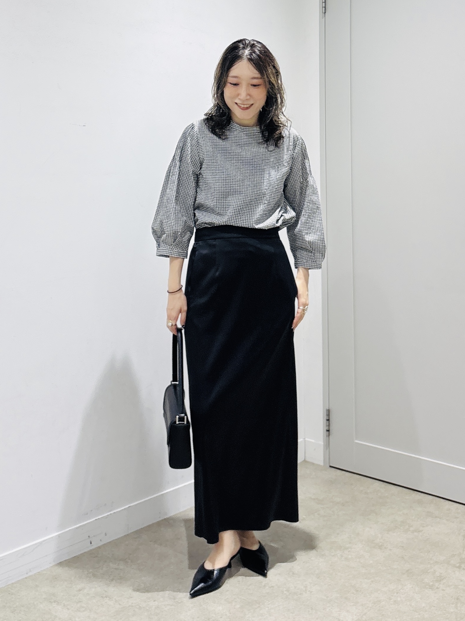 kotakiさんの「INDIVI｜【UVケア／吸汗速乾】凹凸素材ミニスタンドトップス」を使ったコーディネート