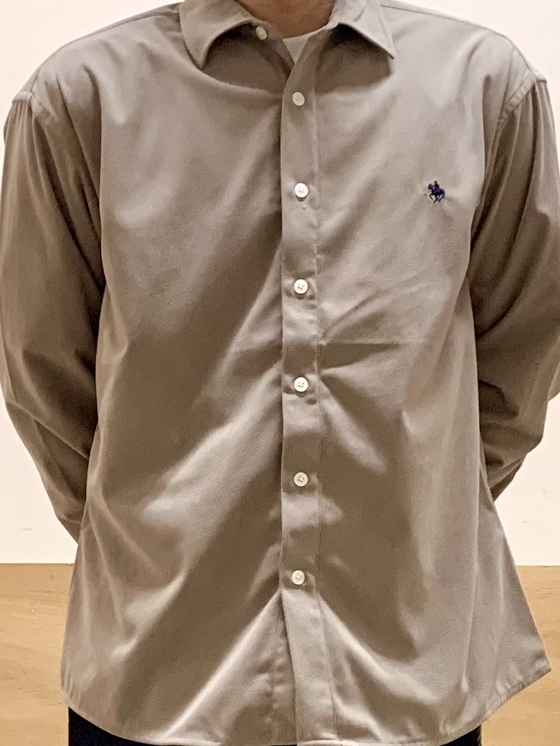 MATUさんの「THE SHOP TK｜POLO BCS/アソート長袖シャツ」を使ったコーディネート