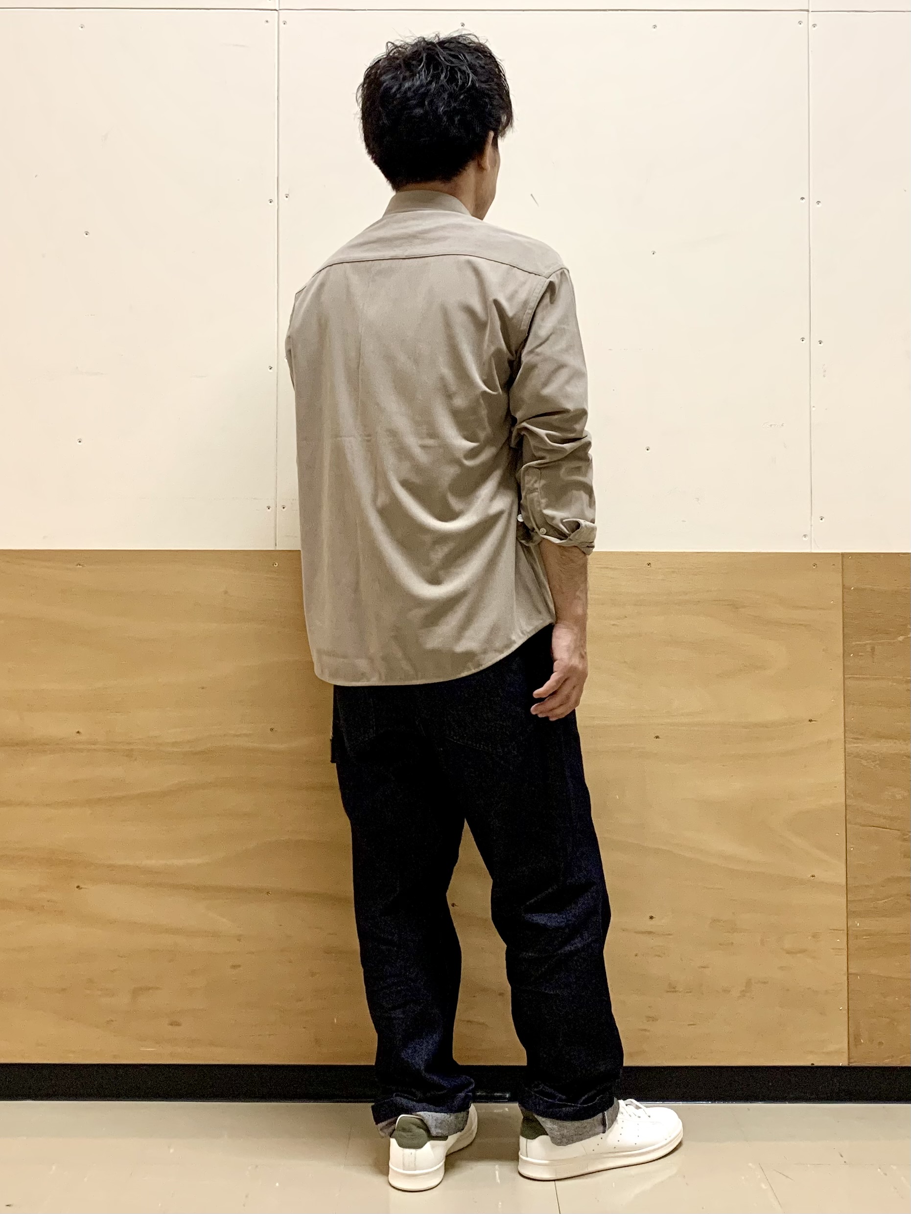 MATUさんの「THE SHOP TK｜POLO BCS/アソート長袖シャツ」を使ったコーディネート