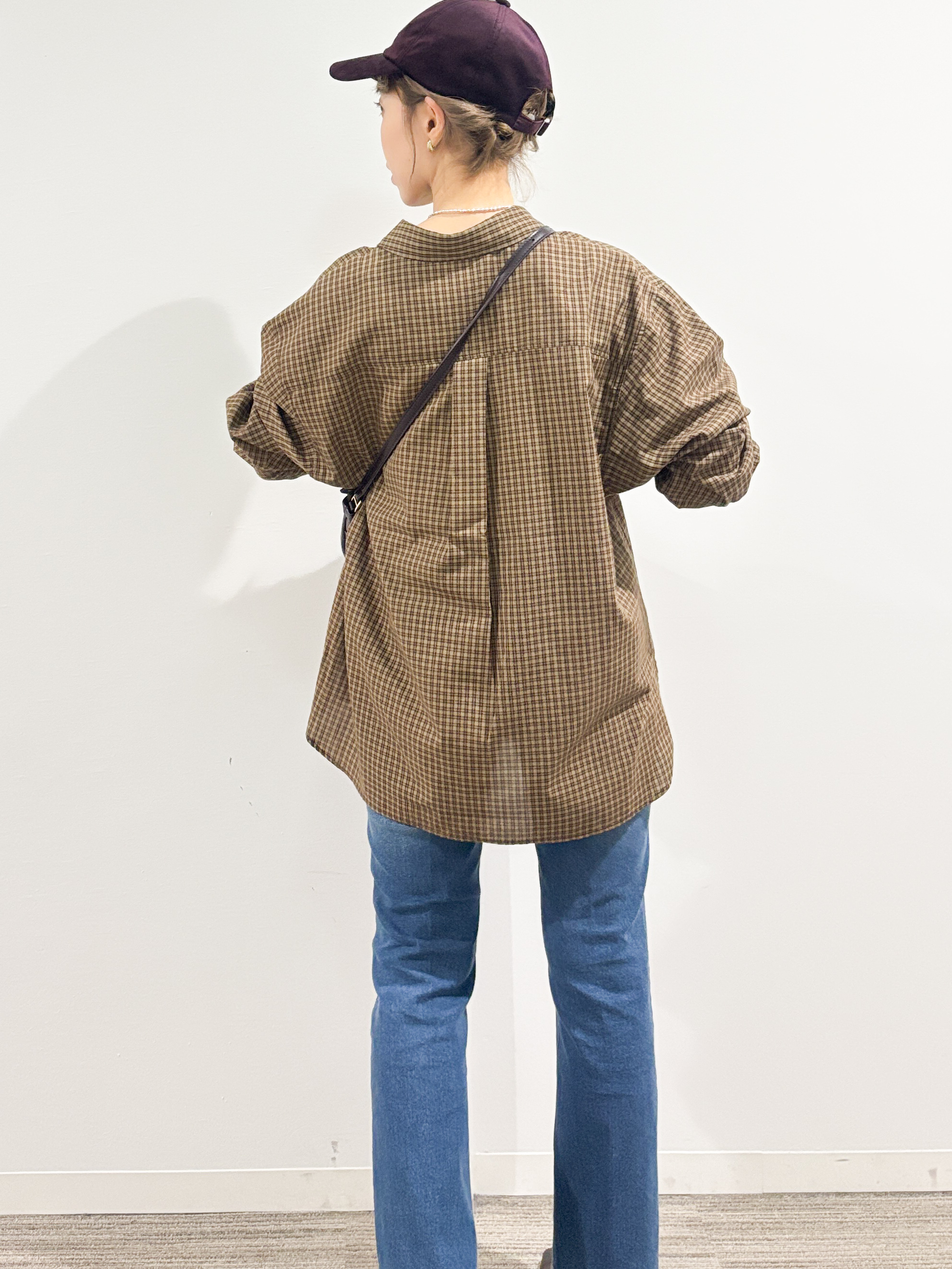 kumiさんの「OPAQUE.CLIP｜チェック柄シャツ【洗濯機OK】」を使ったコーディネート
