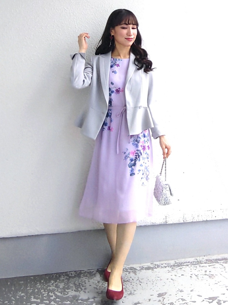 keinaさんの「SunaUna｜【手洗い可／日本製】多色花柄プリントワンピース」を使ったコーディネート