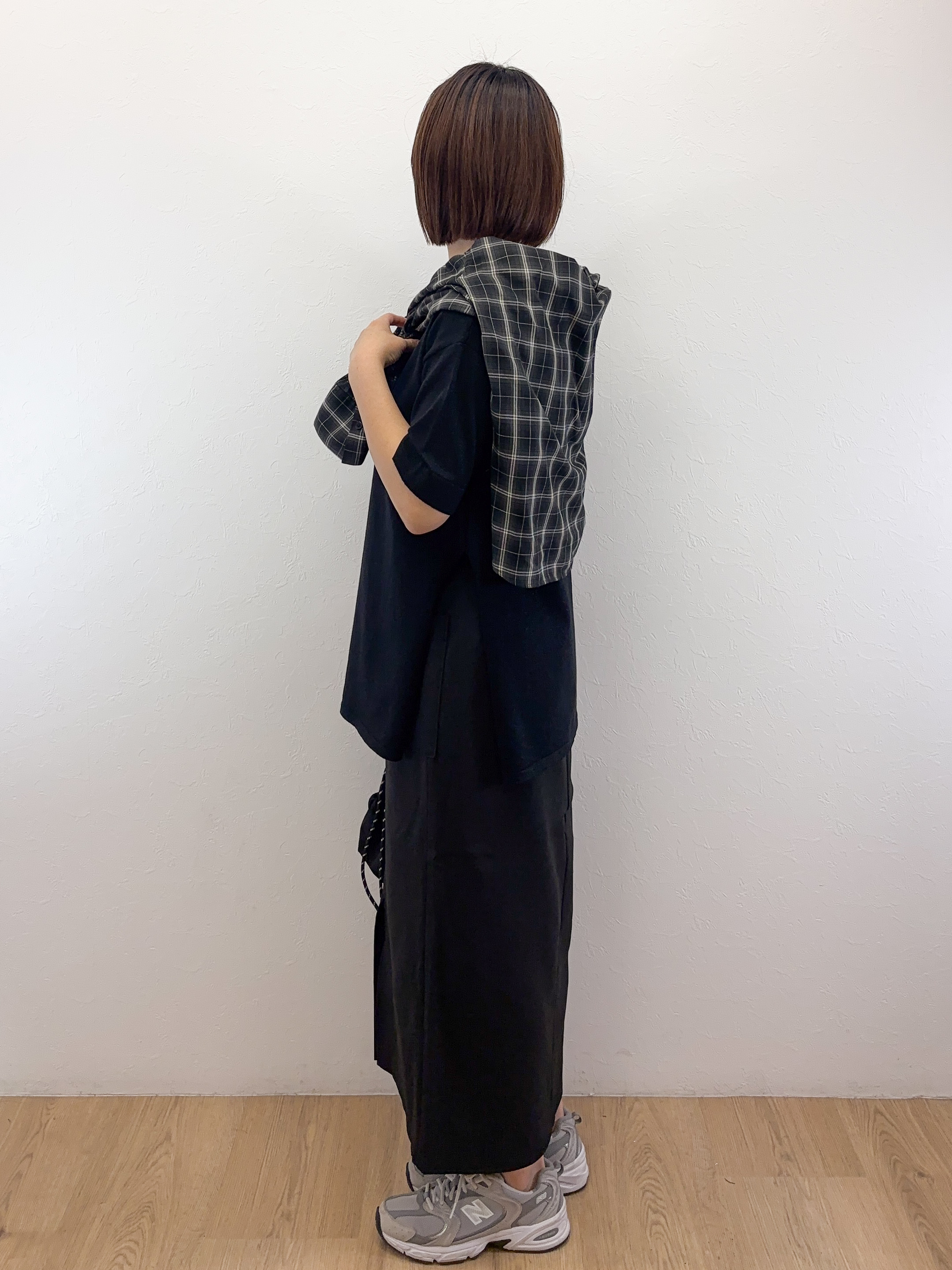 Takeさんの「OPAQUE.CLIP｜チェック柄シャツ【洗濯機OK】」を使ったコーディネート