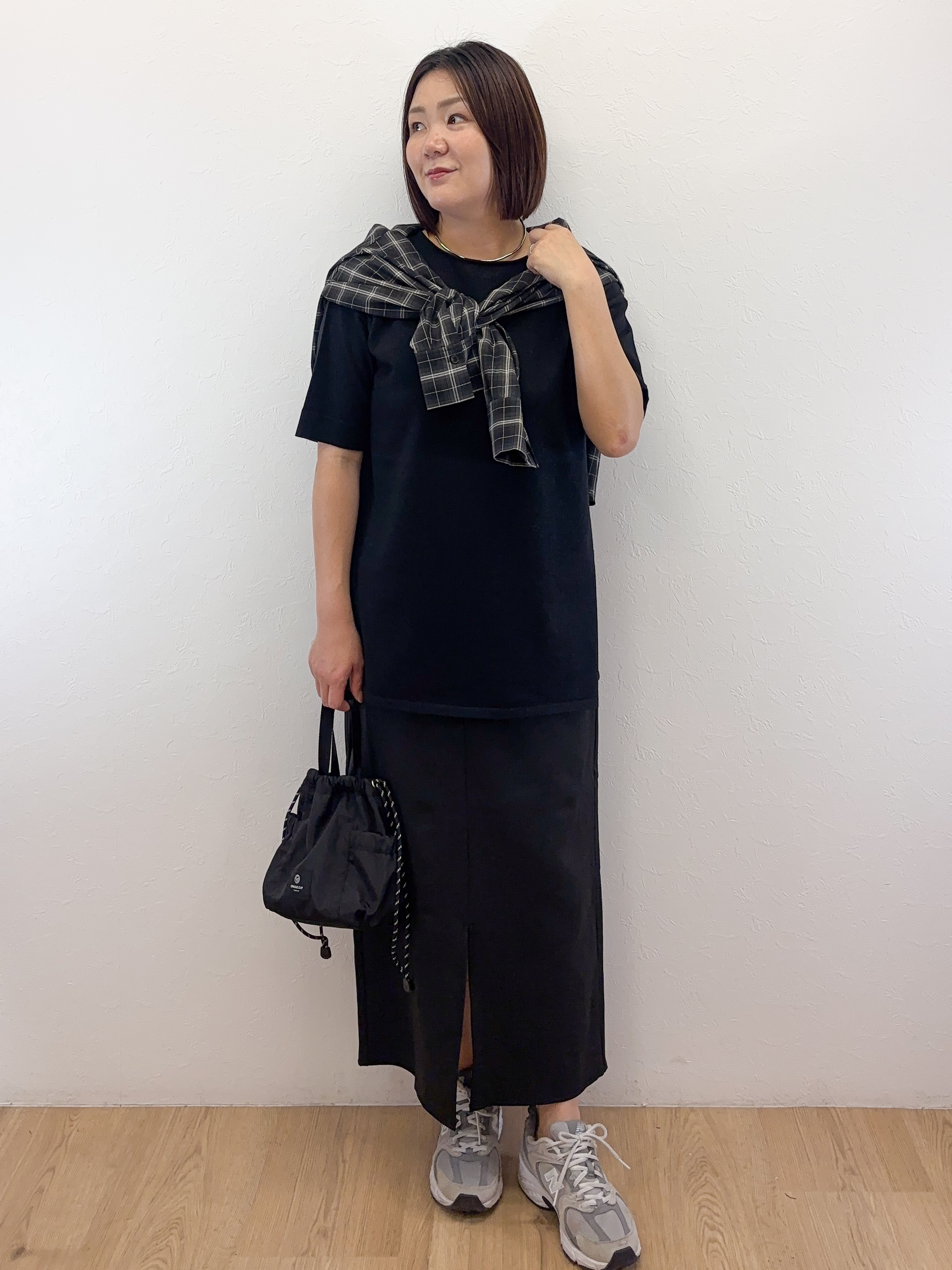 Takeさんの「OPAQUE.CLIP｜チェック柄シャツ【洗濯機OK】」を使ったコーディネート