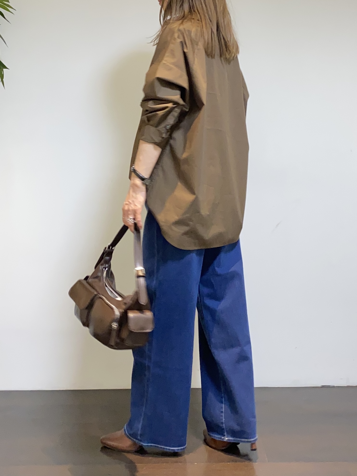 tomoさんの「UNTITLED｜コットンドルマンシャツ」を使ったコーディネート
