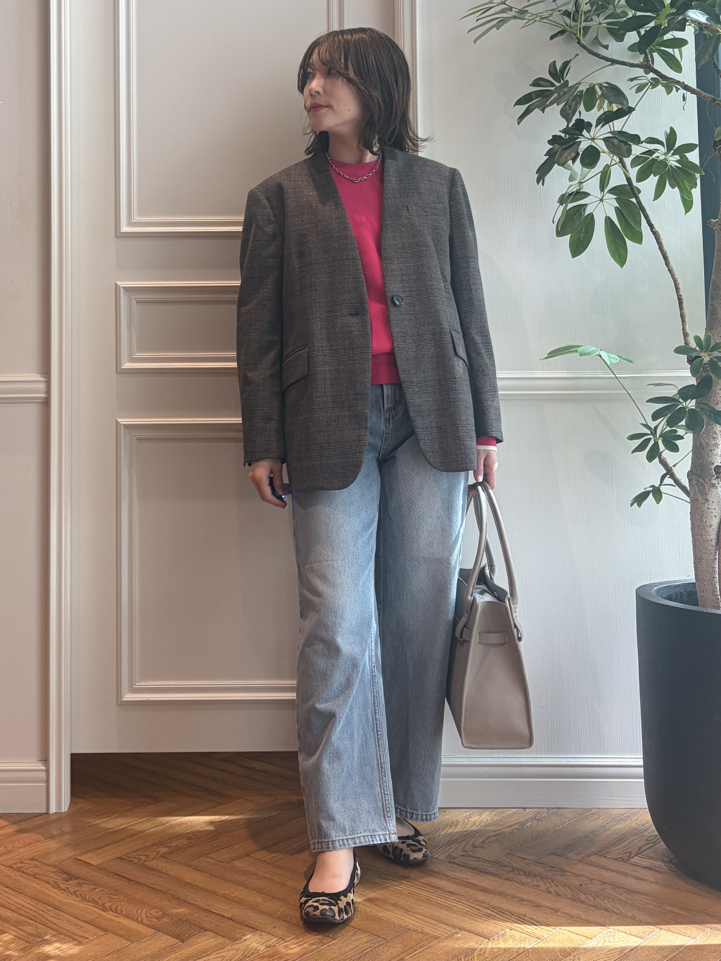 nakaoさんの「DRESSTERIOR｜ヴィンテージ ユーズド ストレートデニム」を使ったコーディネート