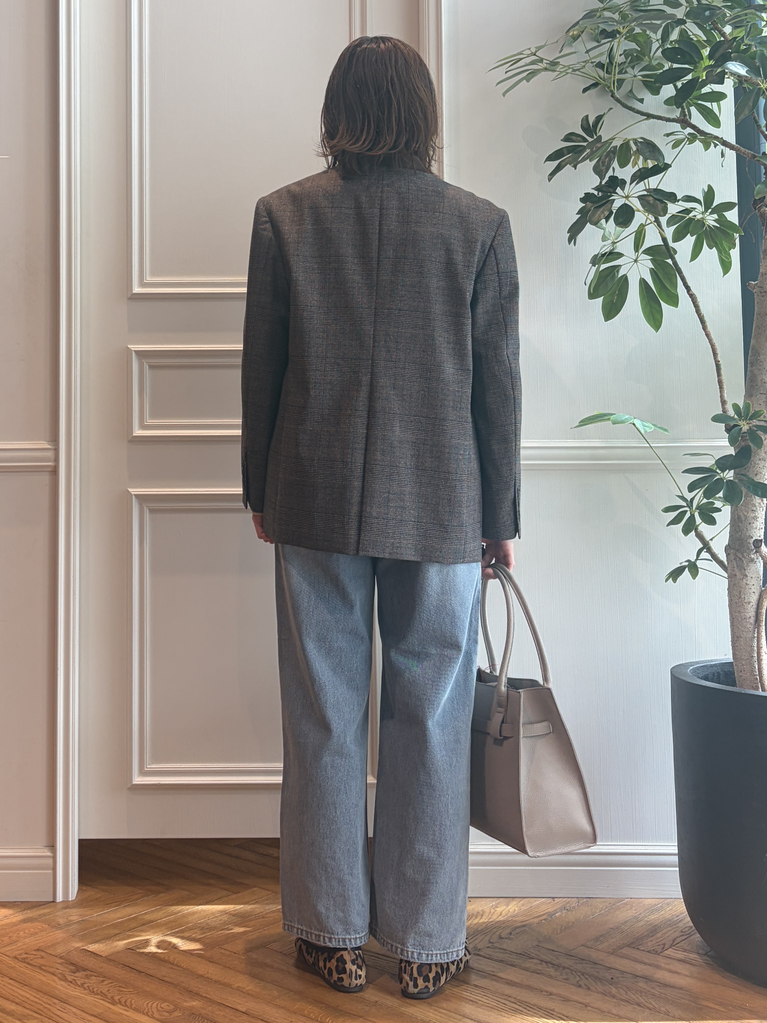 nakaoさんの「DRESSTERIOR｜ヴィンテージ ユーズド ストレートデニム」を使ったコーディネート