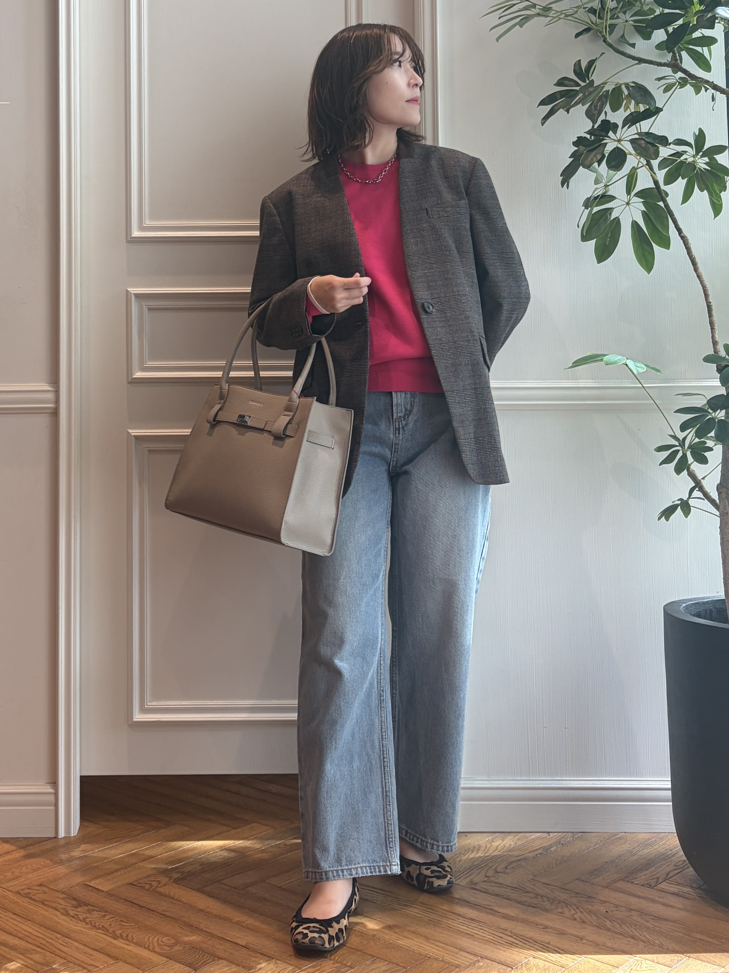 nakaoさんの「DRESSTERIOR｜ヴィンテージ ユーズド ストレートデニム」を使ったコーディネート