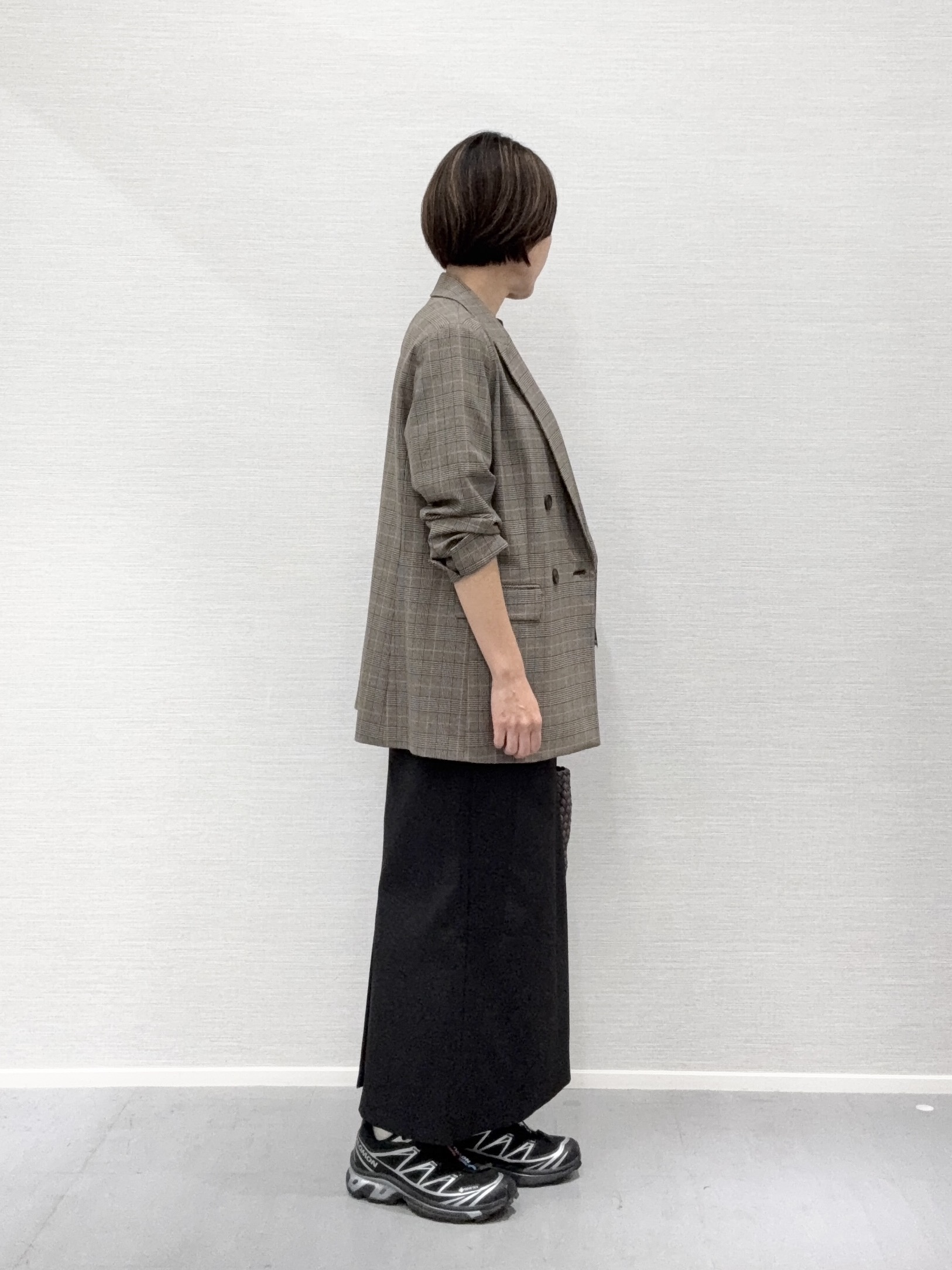 Yukoさんの「UNTITLED｜【洗濯機OK／ストレッチ◎】秋はじめのダブルジャケット」を使ったコーディネート