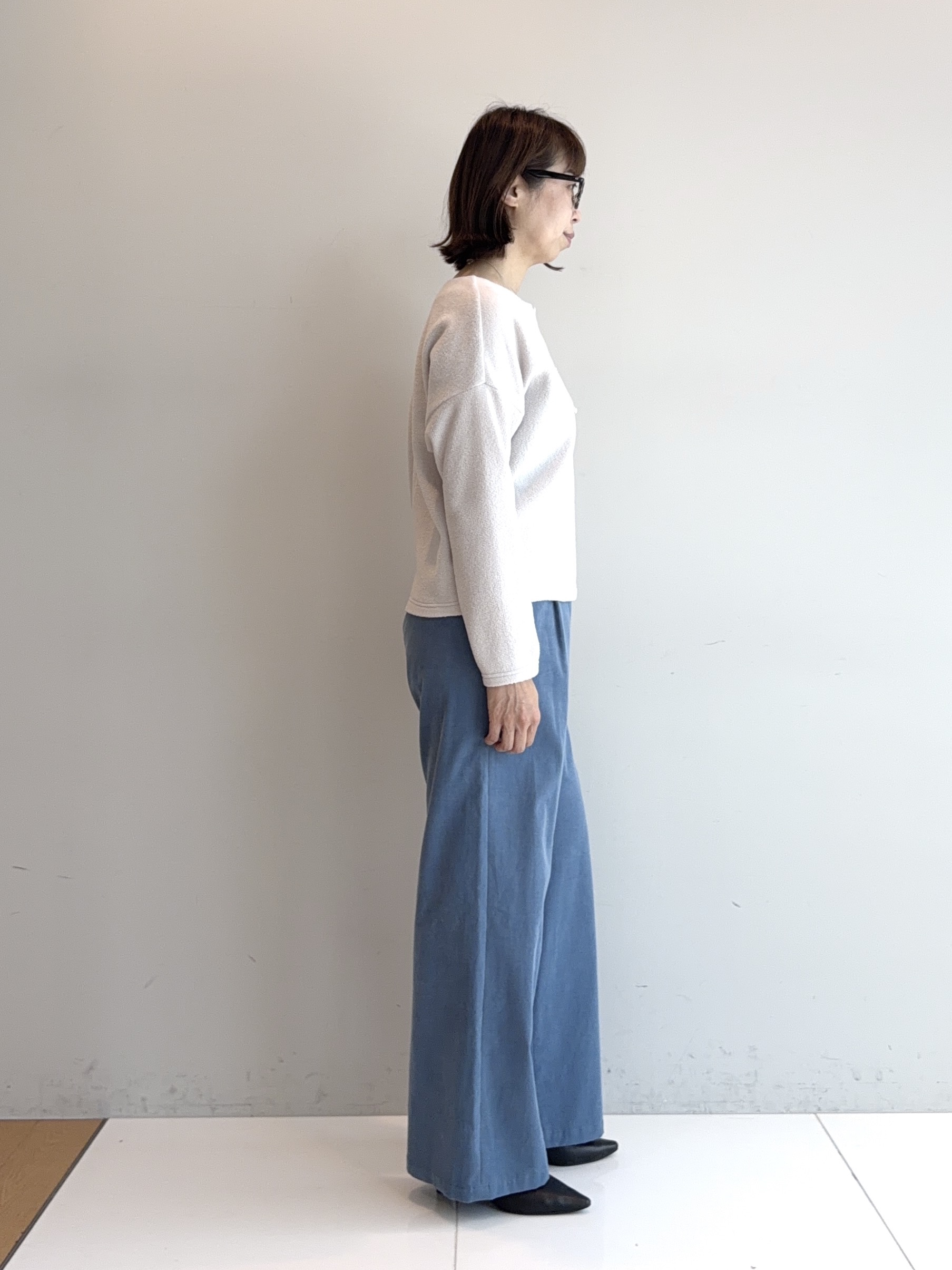 murayamaさんの「INDIVI｜【ラム革／美脚／通勤】レザーパンプス」を使ったコーディネート