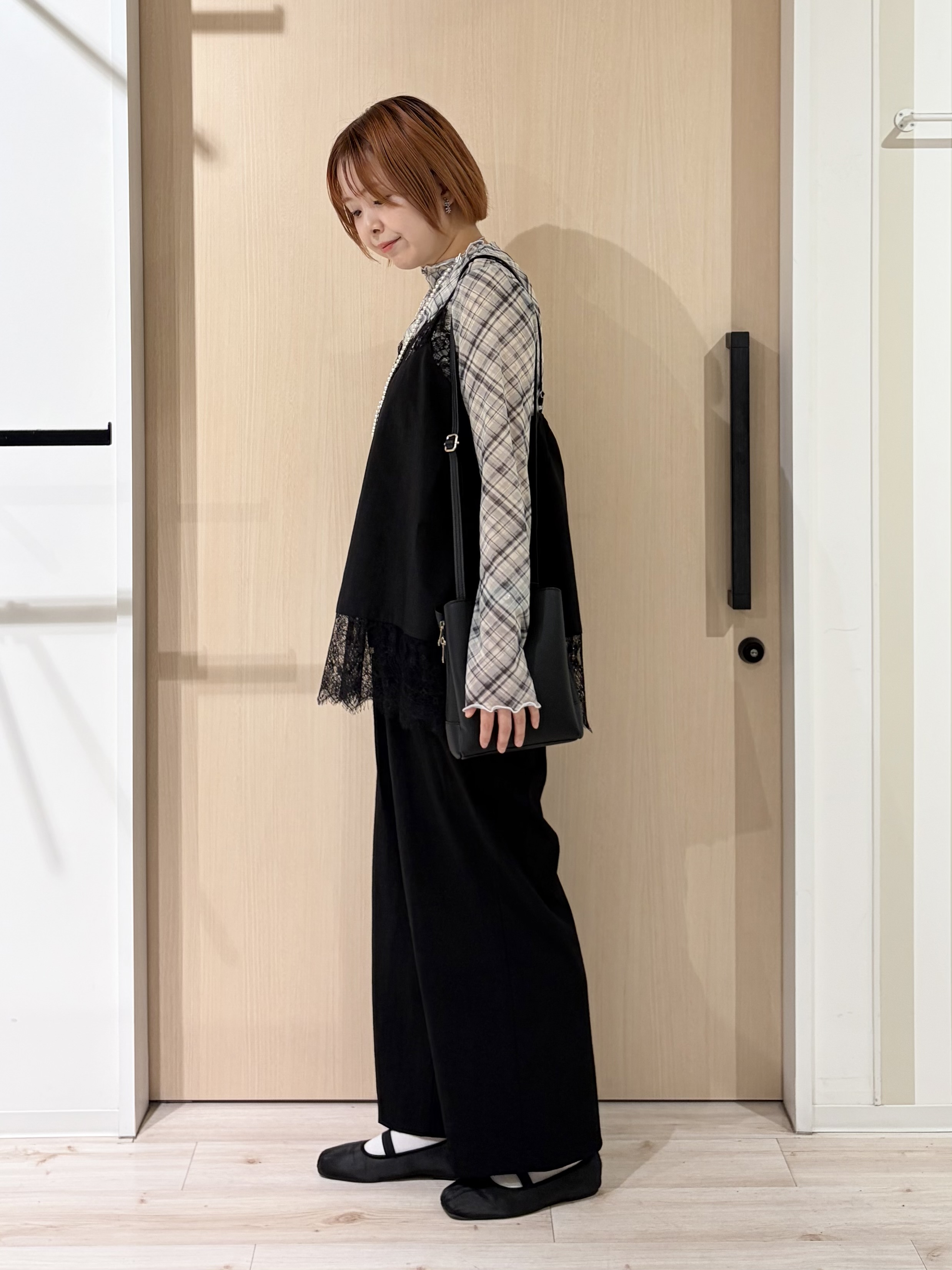 ひらしーさんの「SHOO･LA･RUE｜【S-LL/洗濯機可】毎日使いたくなる シアーチュールトップス」を使ったコーディネート
