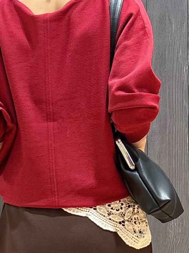 meiさんの「SHOO･LA･RUE｜【洗濯機可】軽やかでさらっとしたタッチ すっきり見えドルマンニット」を使ったコーディネート