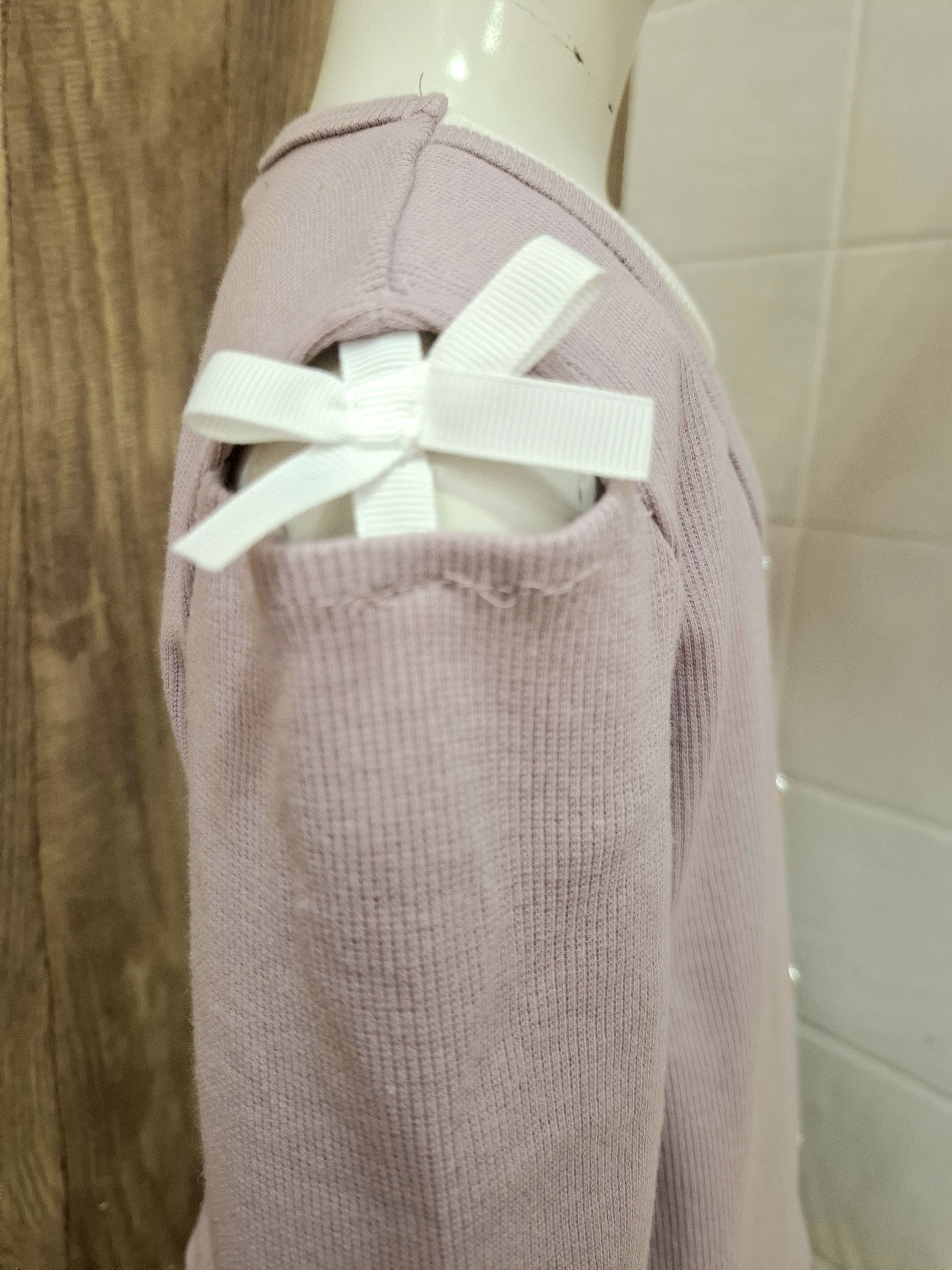 haruさんの「SHOO･LA･RUE｜【110-140cm】重ね着風ハートボタンロンT」を使ったコーディネート