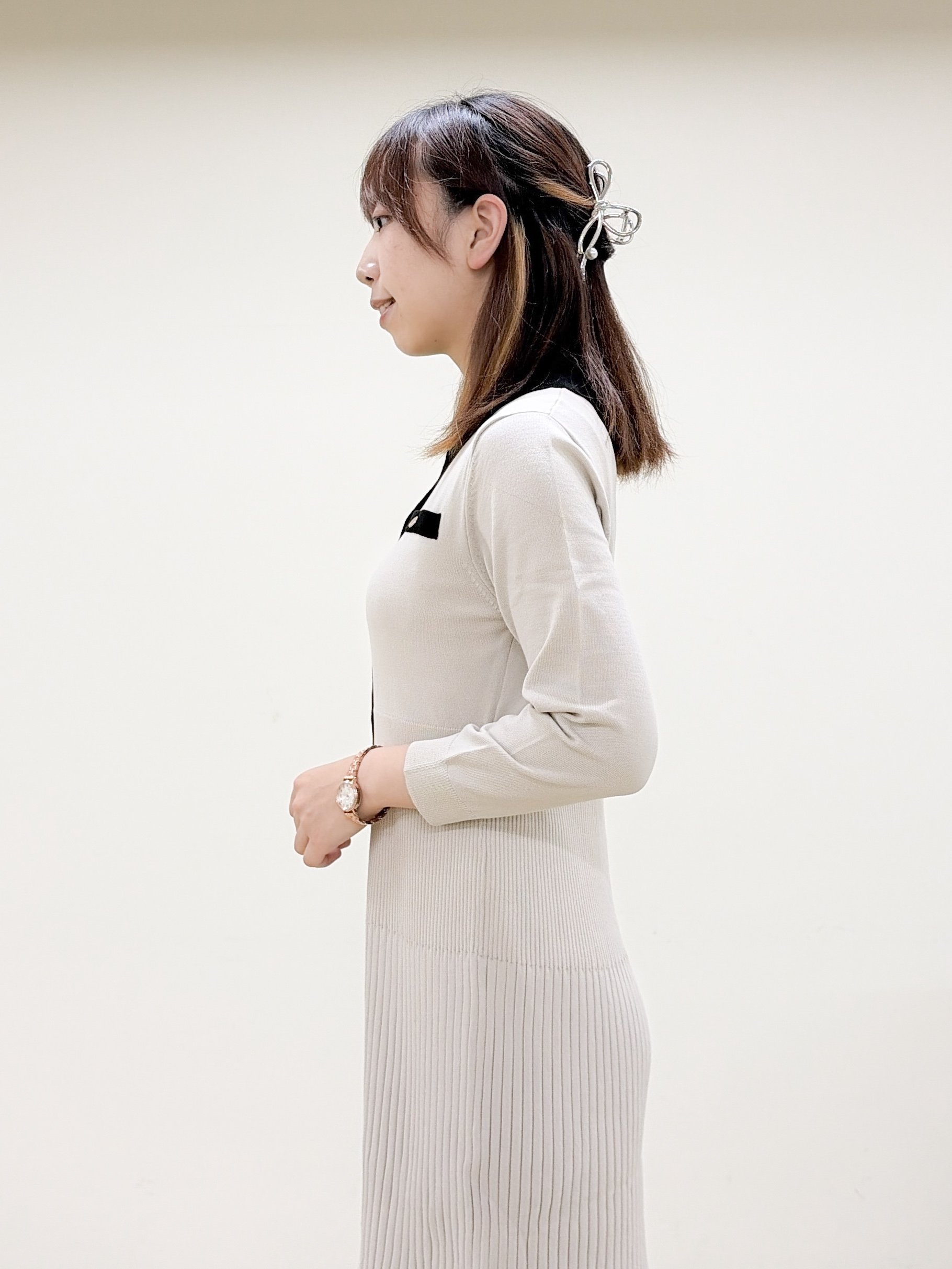 yurinaさんの「index｜ポロニットワンピース【洗濯機OK／抗ピル】」を使ったコーディネート