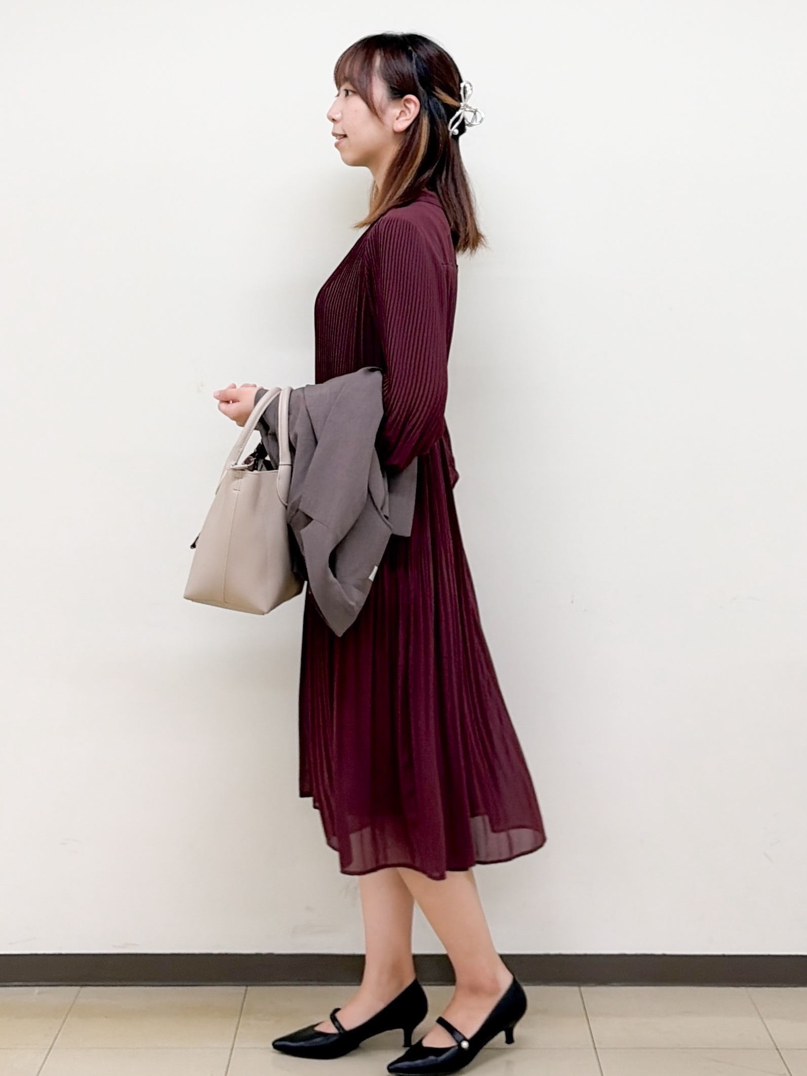 yurinaさんの「index｜《再入荷》ダブルブレストテーラードジャケット【接触冷感／吸水速乾／イージーアイロン／防シワ／洗濯機O」を使ったコーディネート