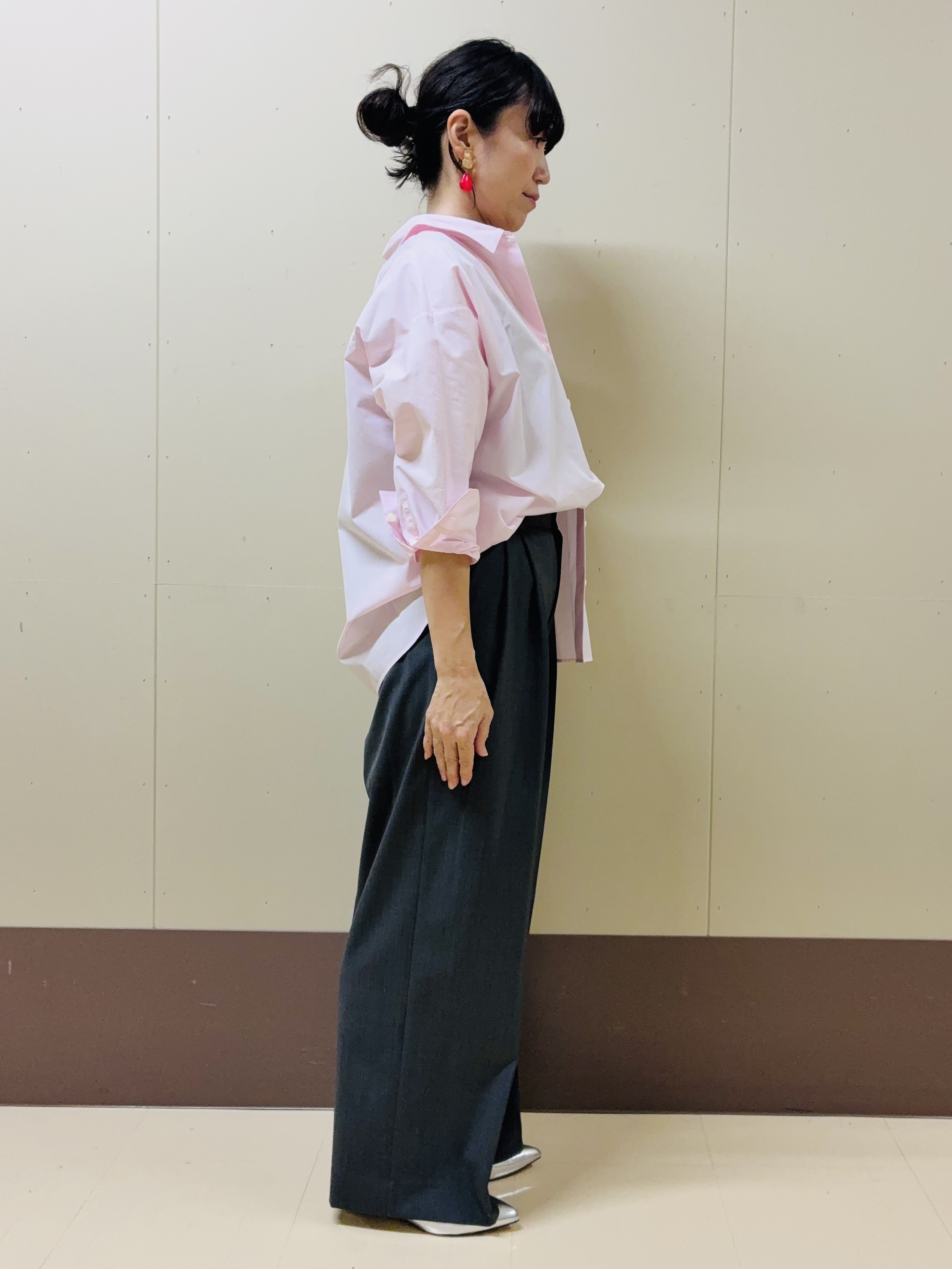 Noriさんの「UNTITLED｜コットンドルマンシャツ」を使ったコーディネート