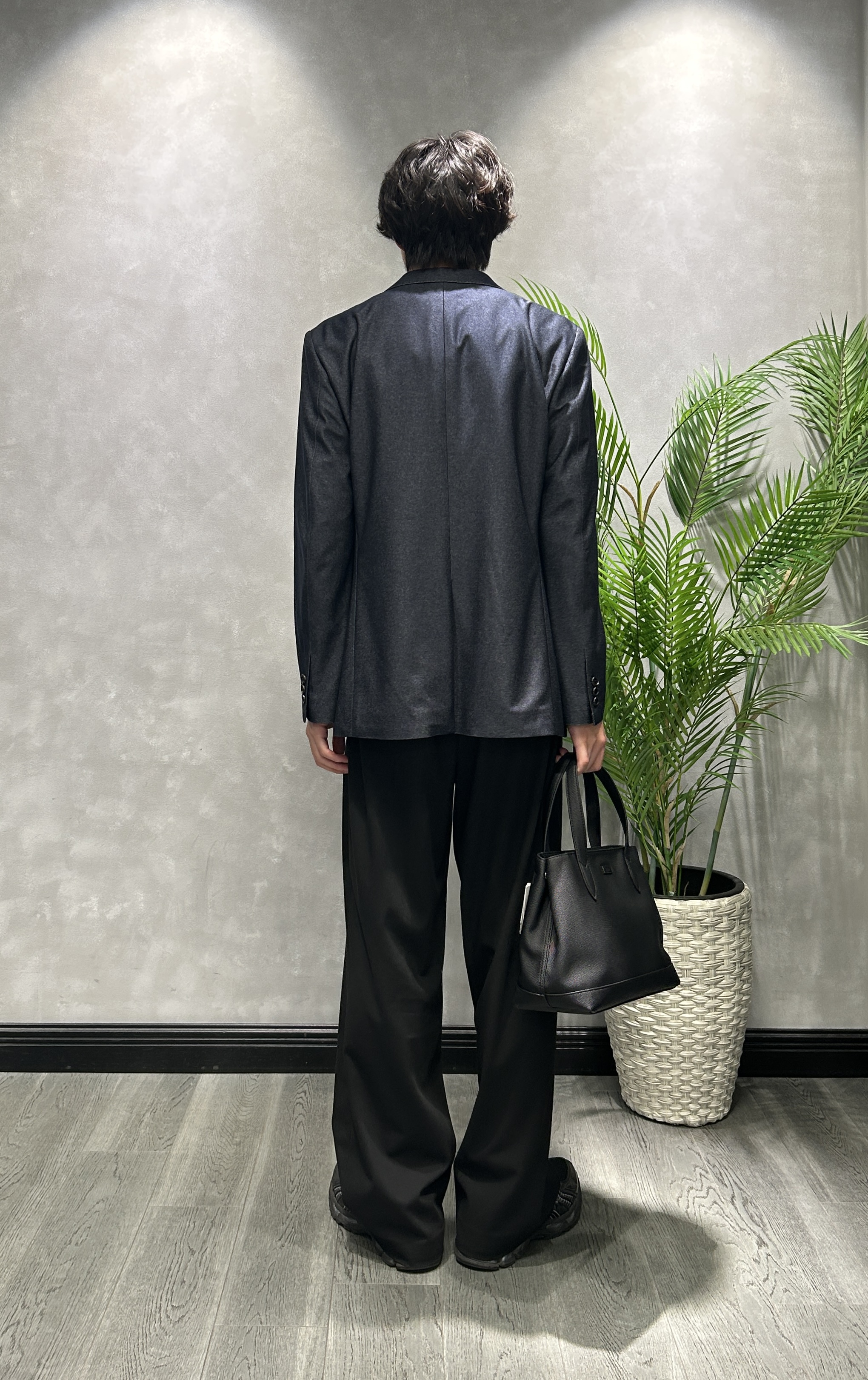 ruiさんの「TAKEO KIKUCHI｜【360&deg;ストレッチ】デニムライクジャージ ジャケット」を使ったコーディネート