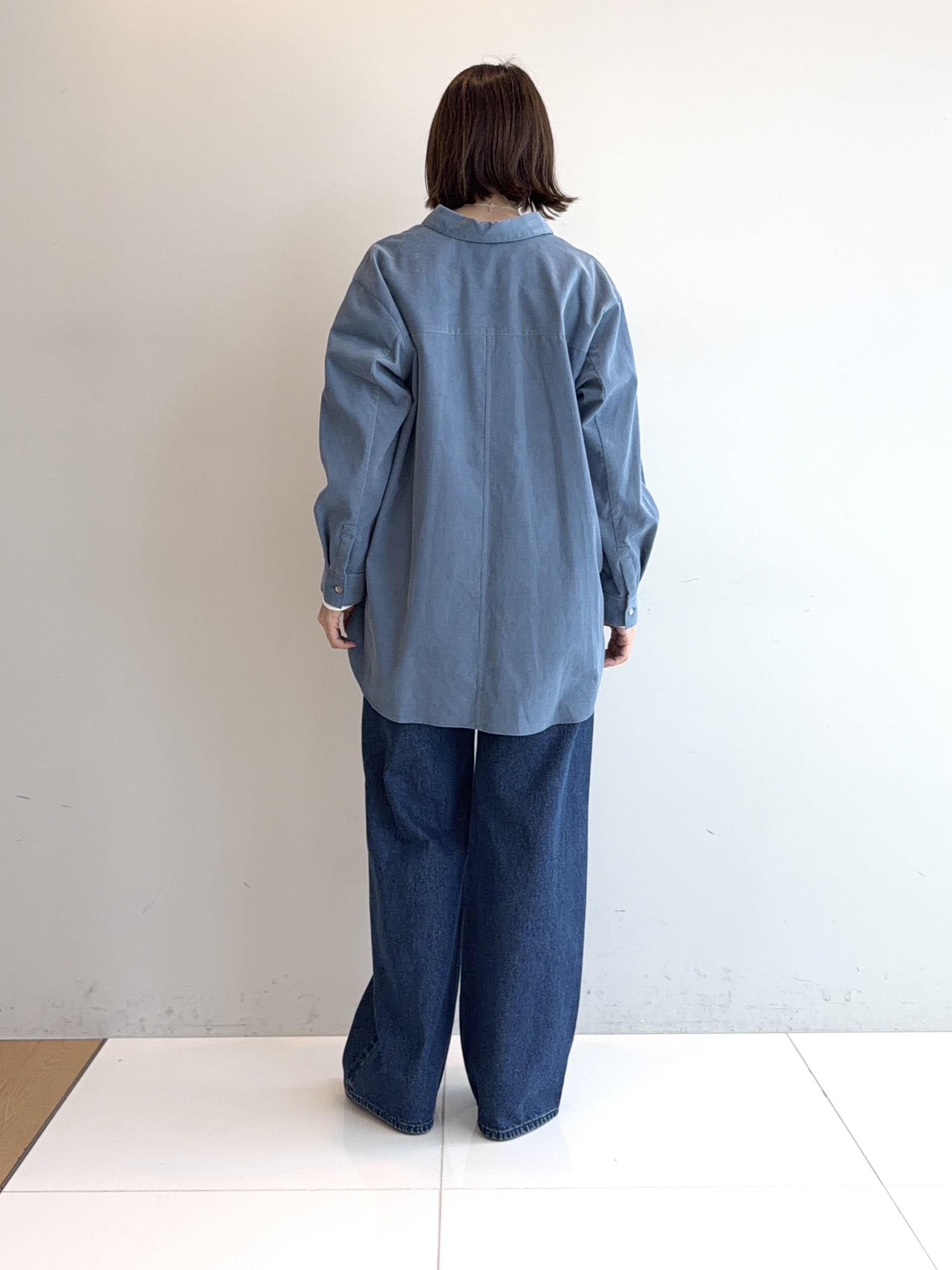 murayamaさんの「INDIVI｜【新作登場！】美脚ワイドデニム」を使ったコーディネート