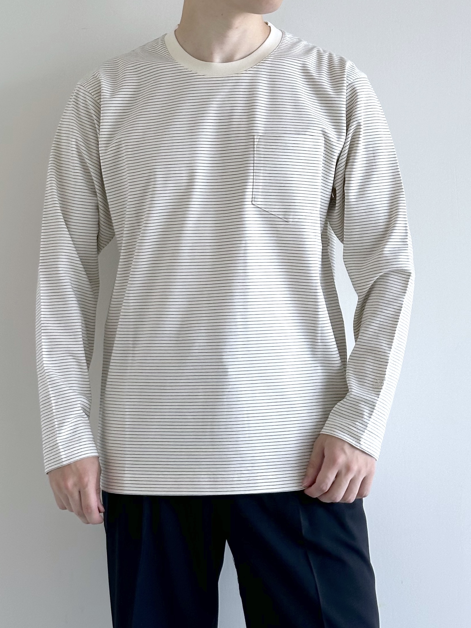 イッシーさんの「TAKEO KIKUCHI｜【BOWLER HAT LABEL】ジオメトリック柄カーディガン」を使ったコーディネート