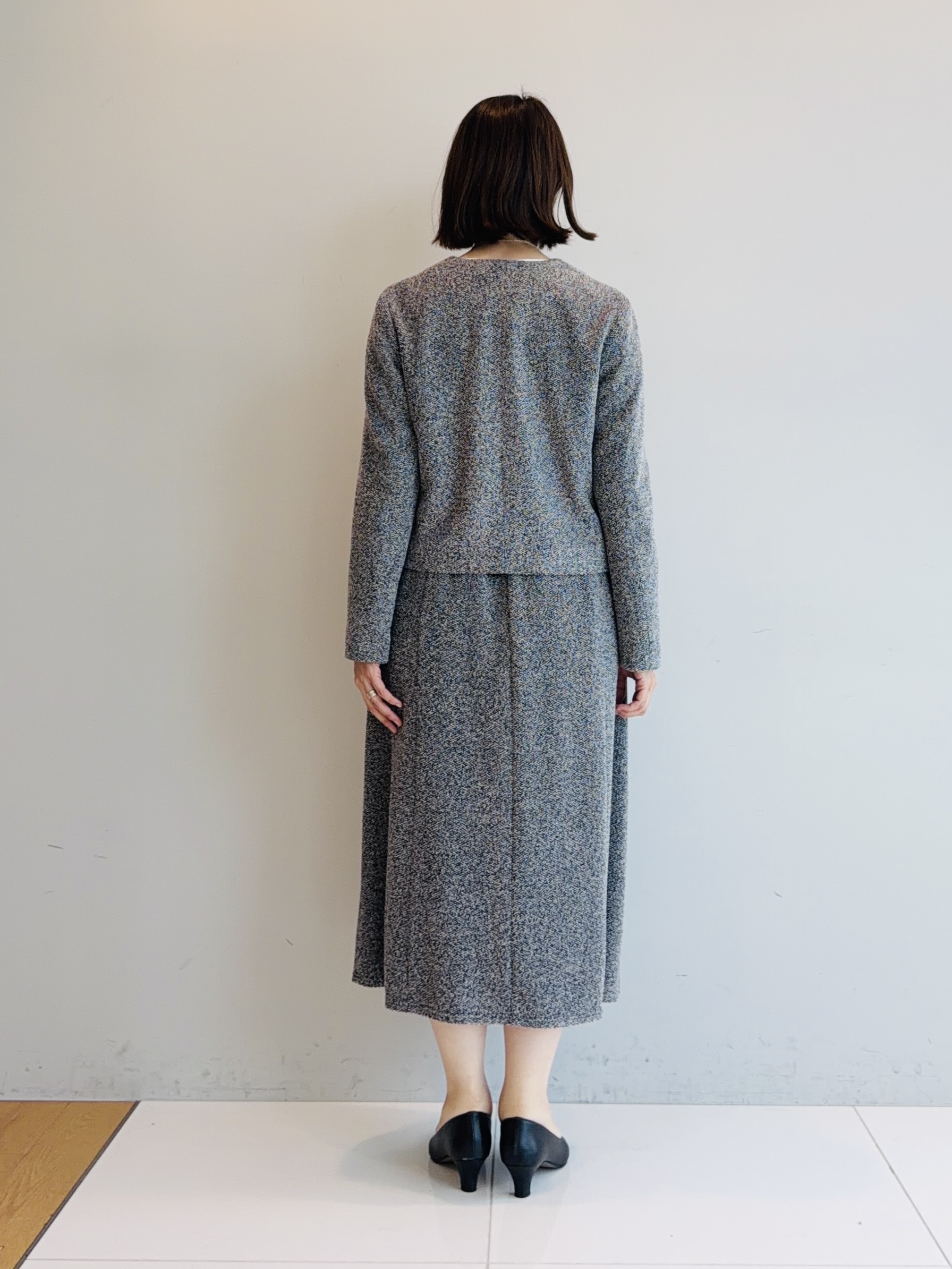 murayamaさんの「INDIVI｜【ラム革／美脚／通勤】レザーパンプス」を使ったコーディネート
