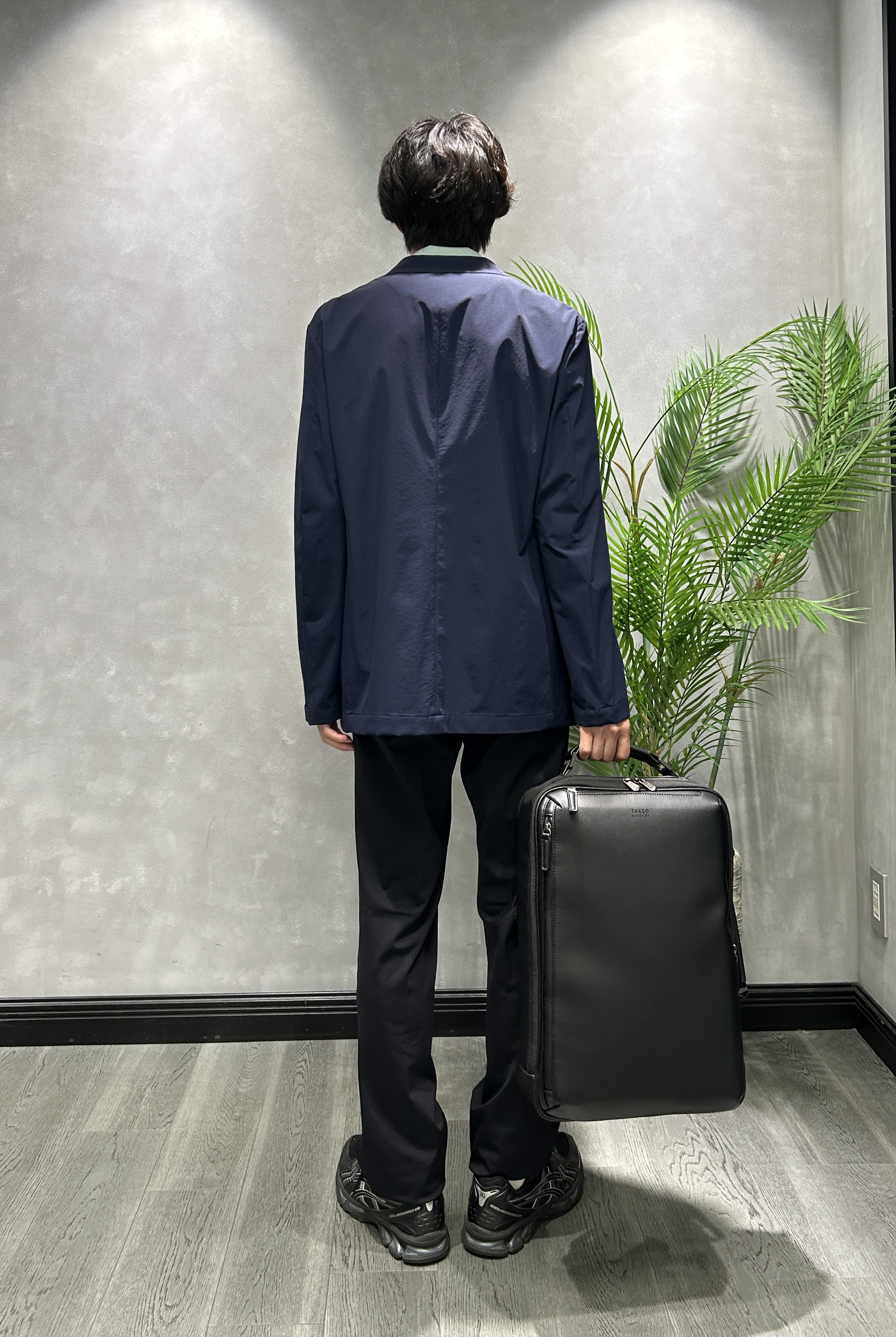 ruiさんの「TAKEO KIKUCHI｜3Dナイロンストレッチ ジャケット」を使ったコーディネート