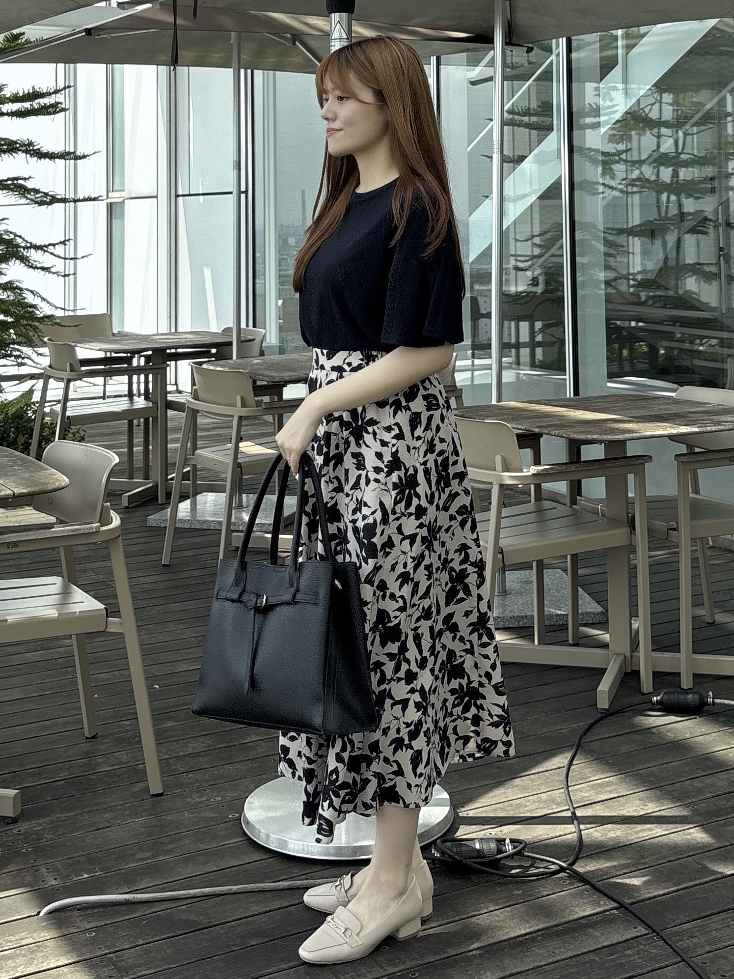 sayaさんの「grove｜アイレットレースカットソー」を使ったコーディネート