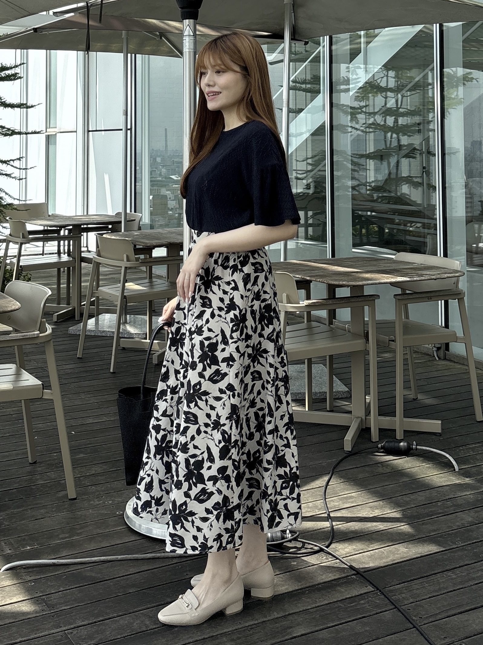 sayaさんの「grove｜アイレットレースカットソー」を使ったコーディネート