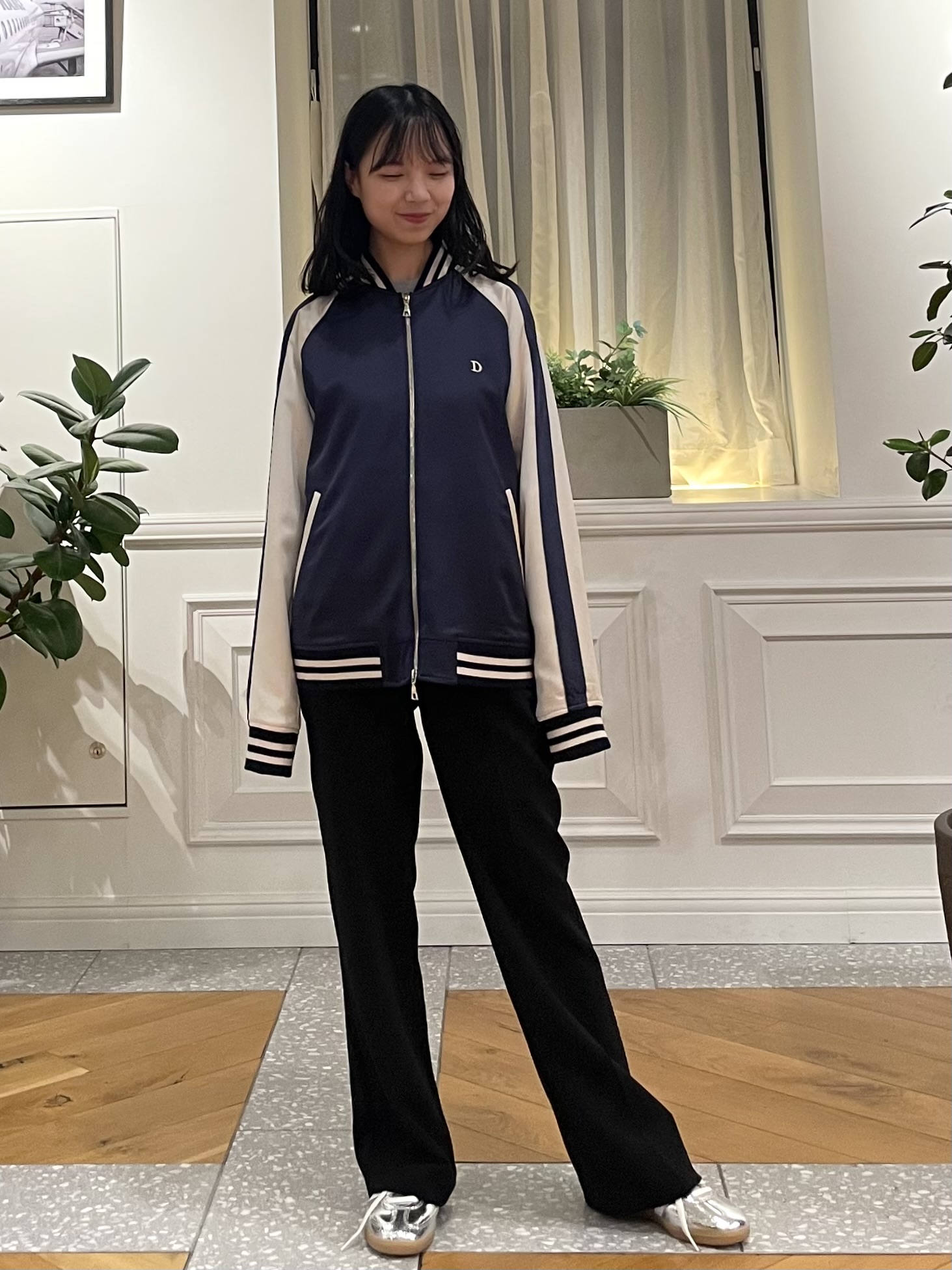 Lilyさんの「DRESSTERIOR｜【MonoMax4月号掲載】ピストルラビット スカジャン」を使ったコーディネート