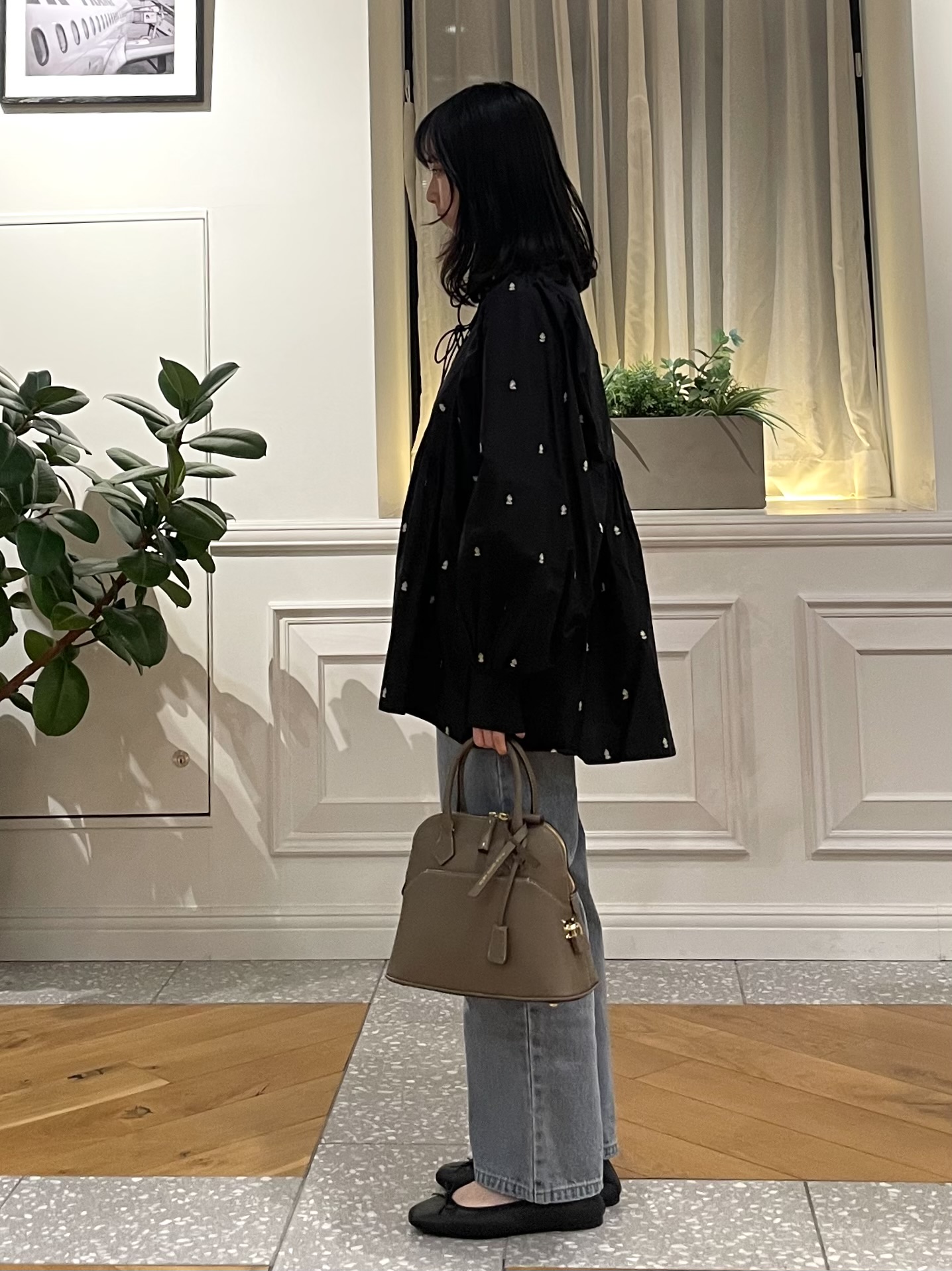 Lilyさんの「DRESSTERIOR｜ヴィンテージ ユーズド ストレートデニム」を使ったコーディネート