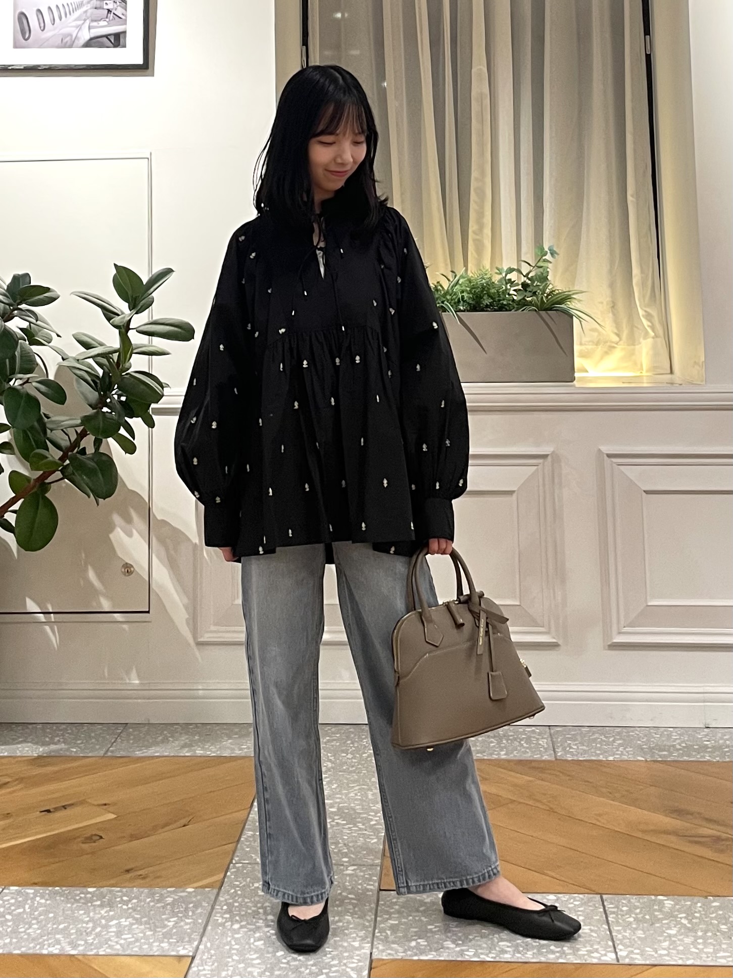 Lilyさんの「DRESSTERIOR｜ヴィンテージ ユーズド ストレートデニム」を使ったコーディネート