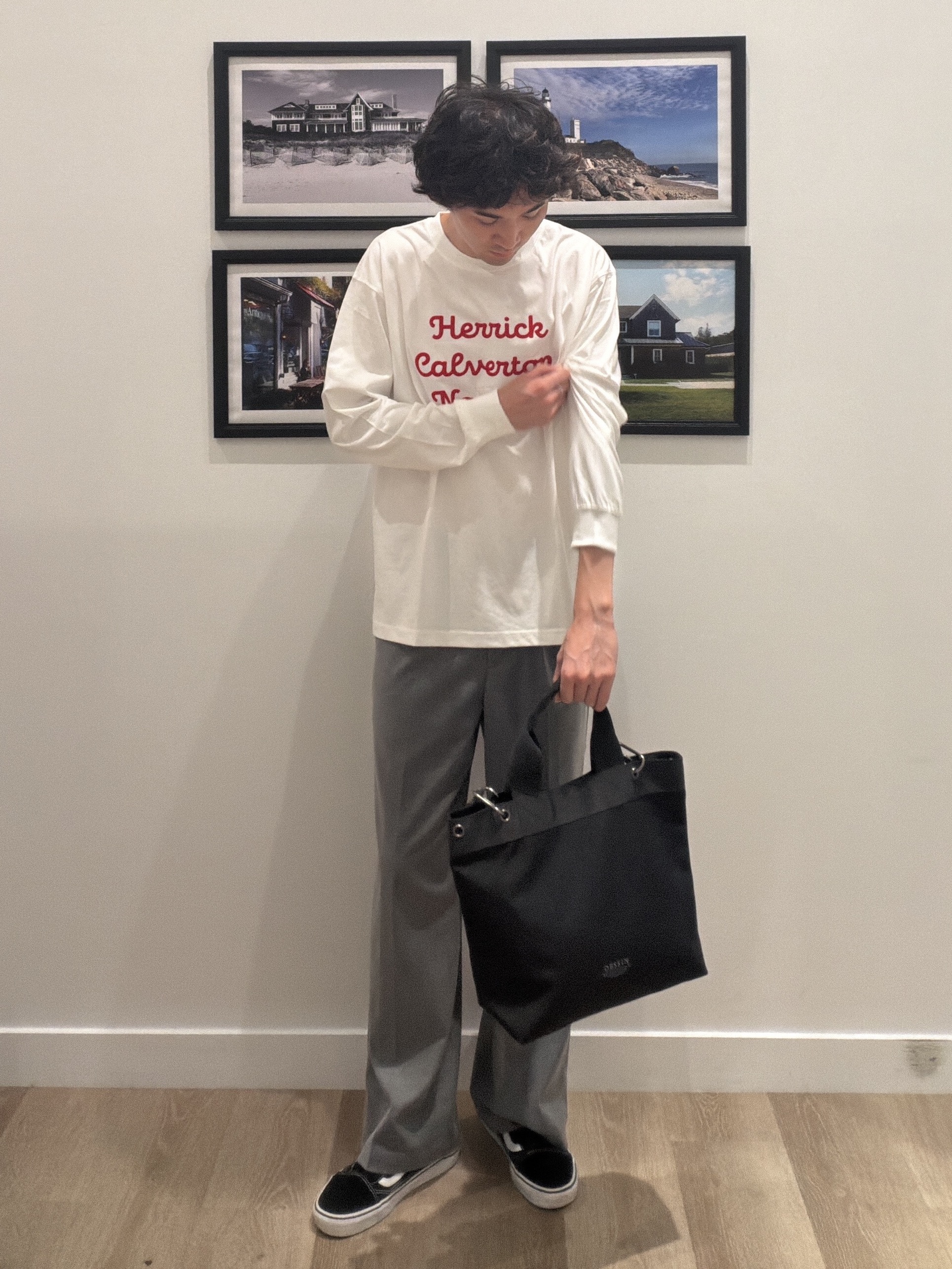 oikawaさんの「Dessin｜ワイドパンツ」を使ったコーディネート