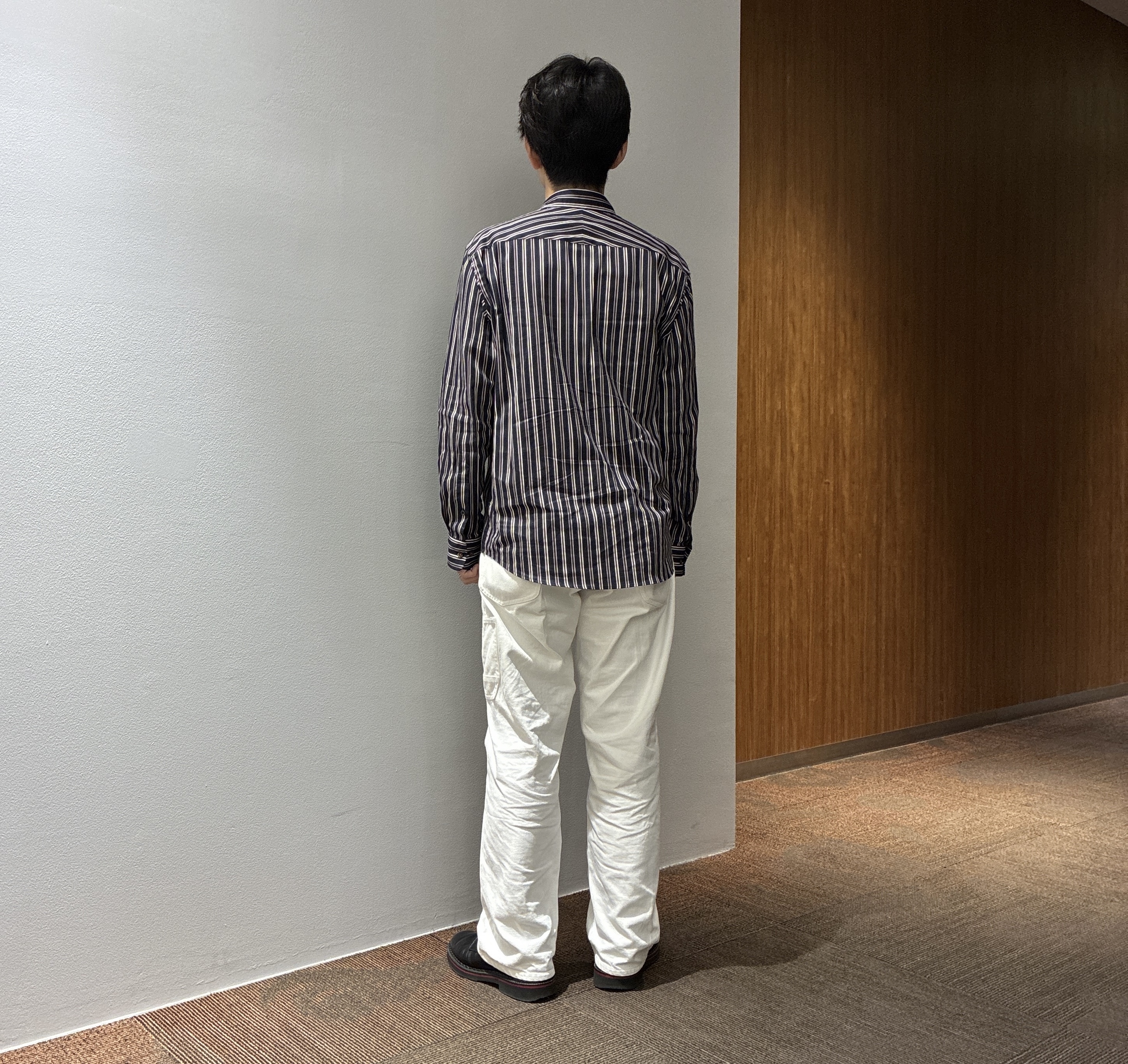 わいずみさんの「TAKEO KIKUCHI｜【360&deg;ストレッチ／軽量】None Of Stress ライト ジャケット（セットアップ対応）」を使ったコーディネート