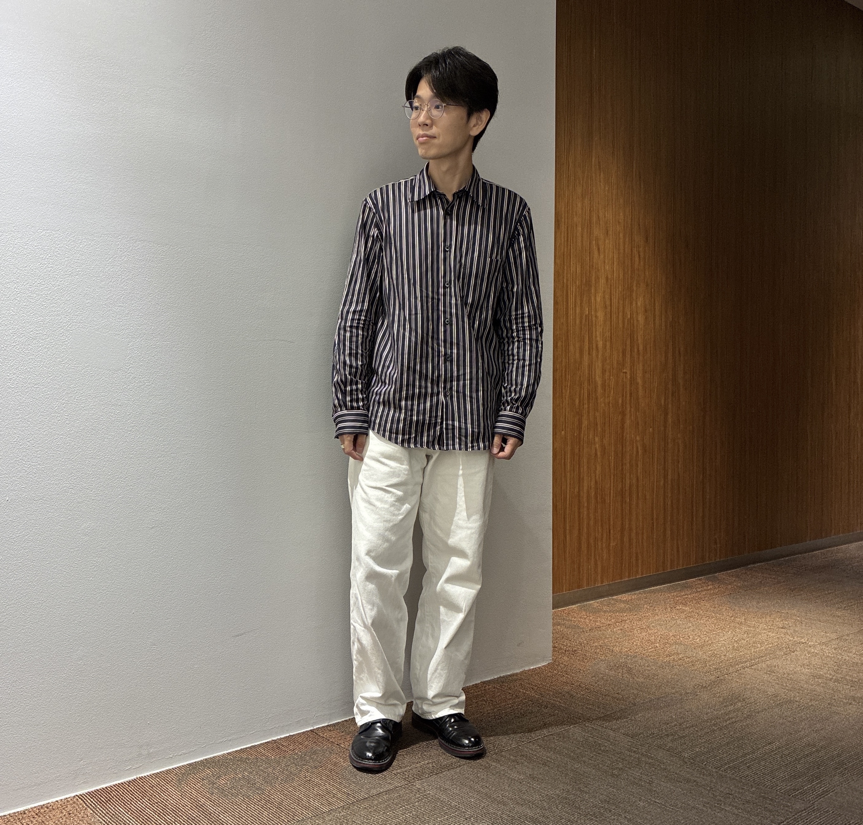 わいずみさんの「TAKEO KIKUCHI｜【360&deg;ストレッチ／軽量】None Of Stress ライト ジャケット（セットアップ対応）」を使ったコーディネート
