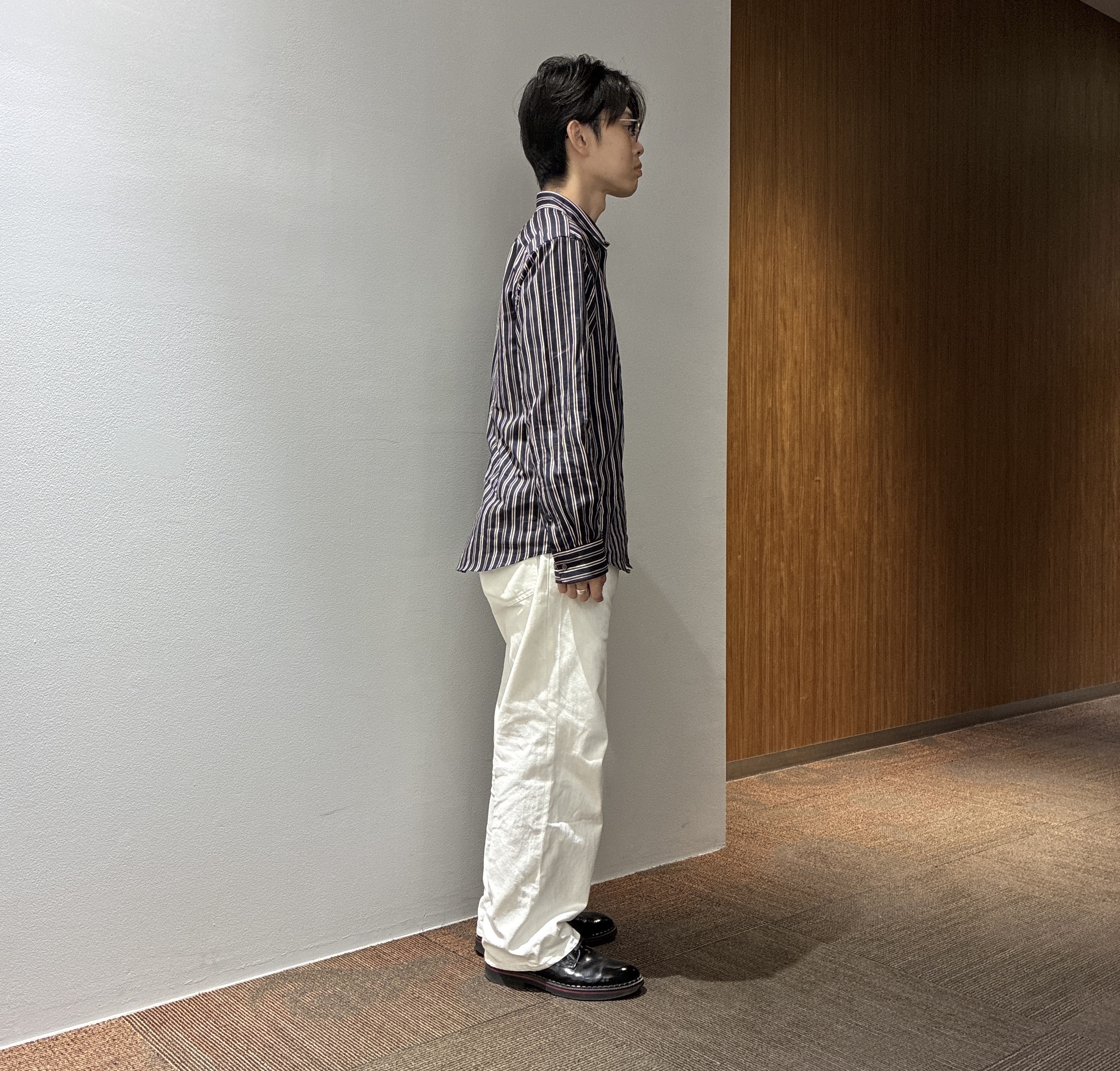 わいずみさんの「TAKEO KIKUCHI｜【360&deg;ストレッチ／軽量】None Of Stress ライト ジャケット（セットアップ対応）」を使ったコーディネート